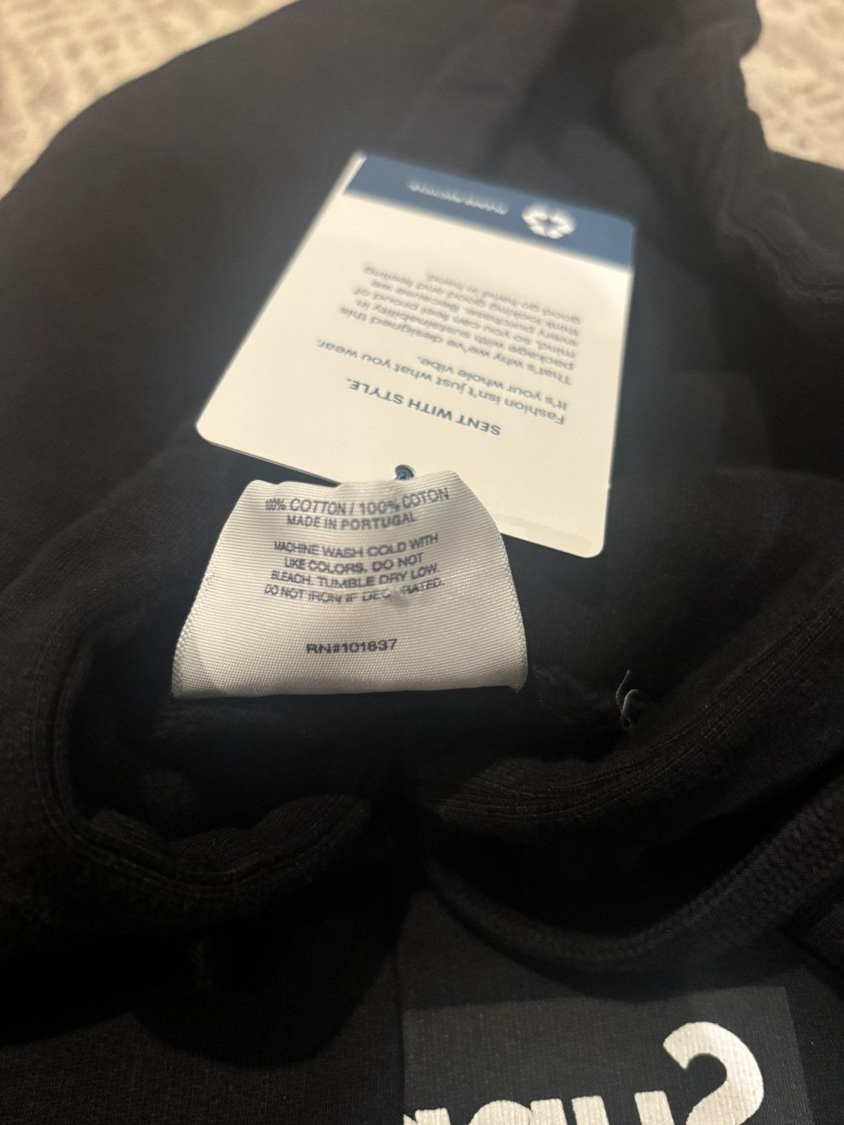 Comme des Garcons Supreme CDG Split Box Logo Hooded Swearshirt Size US XL / EU 56 / 4 - 4 Thumbnail