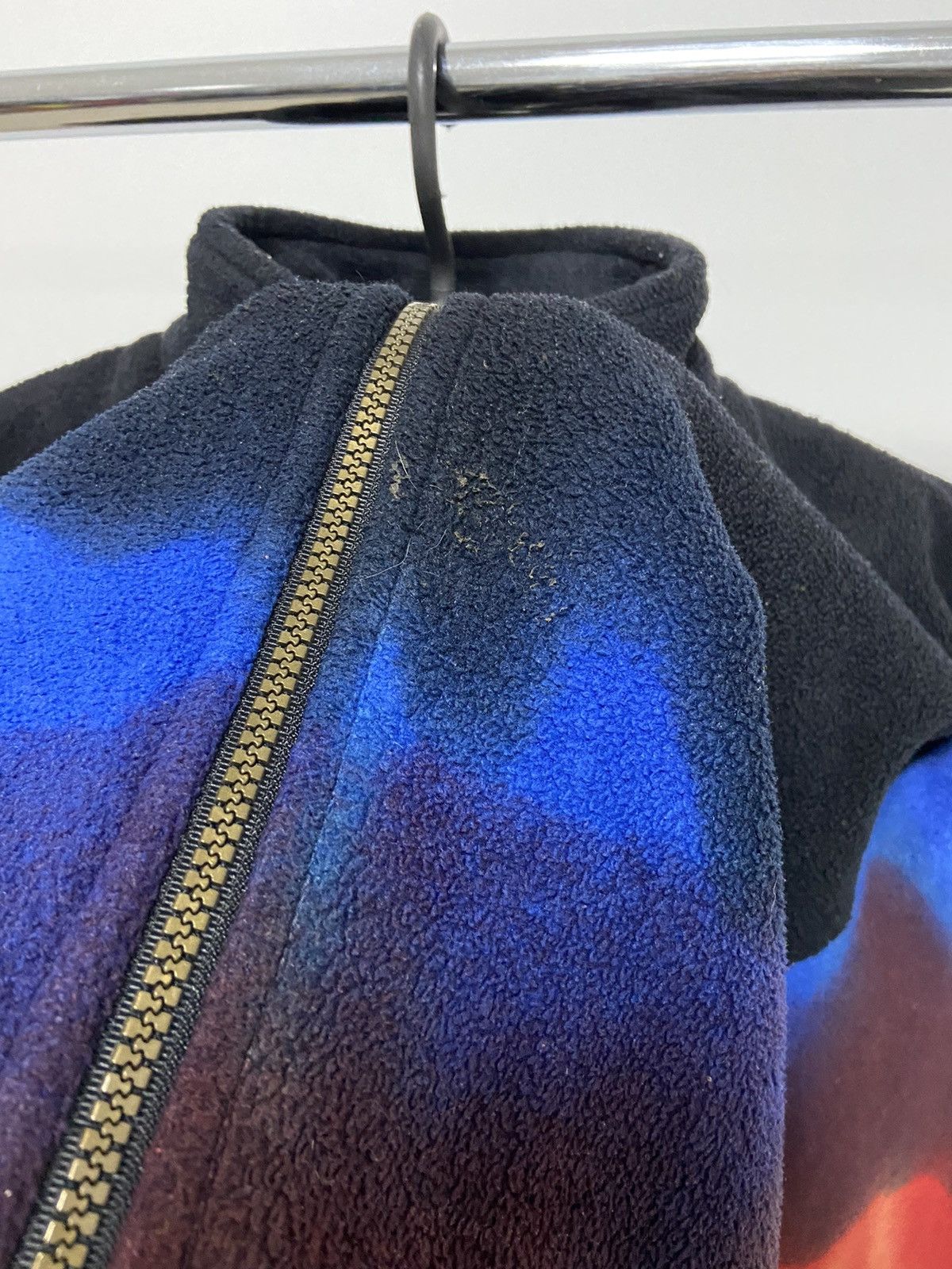 Japanese Brand × Vintage Wolves 🐺 Fleece Jacket Warm Vintage Zip Overprint Size US XL / EU 56 / 4 - 7 Thumbnail