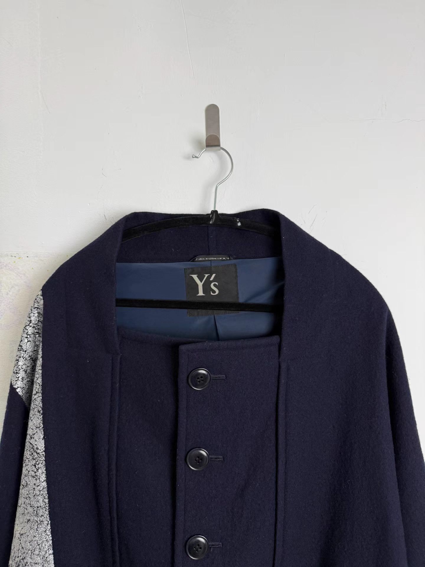 Yohji Yamamoto Yohji Yamamoto Y's Paint Effect Cape Jacket K20 Size US M / EU 48-50 / 2 - 4 Thumbnail