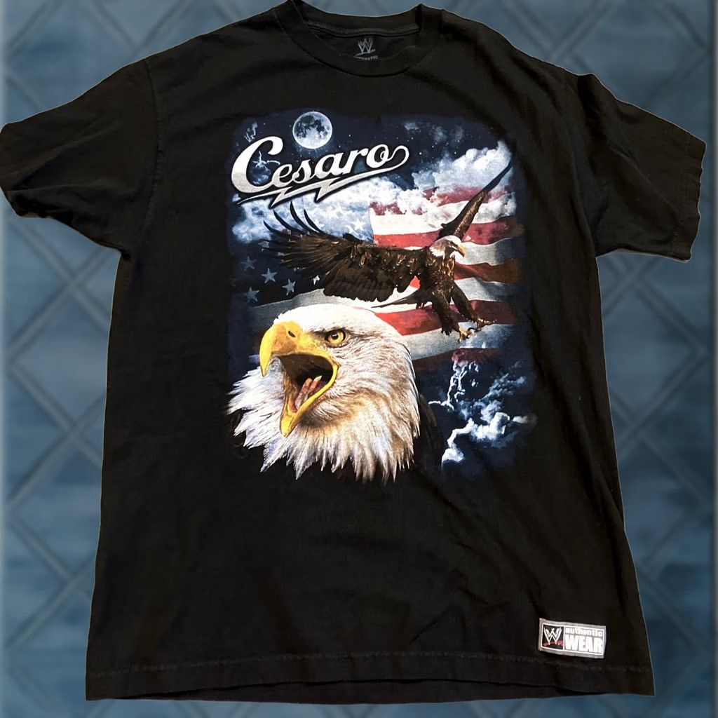 Vintage VINTAGE WWE Cesaro Claudio Castagnoll We The People T Shirt Large Men Size US L / EU 52-54 / 3 - 1 Thumbnail