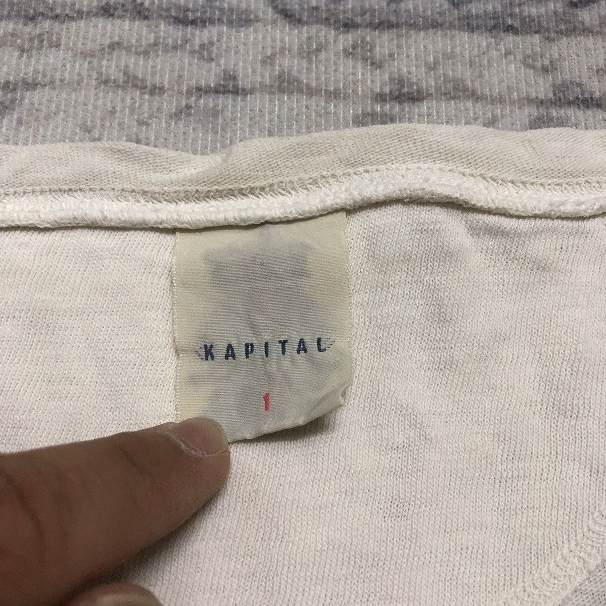 Kapital × Kapital Kountry × Vintage Rare Distressed Vintage Kapital Button Up Tees Size US XXS / EU 40 - 20 Thumbnail