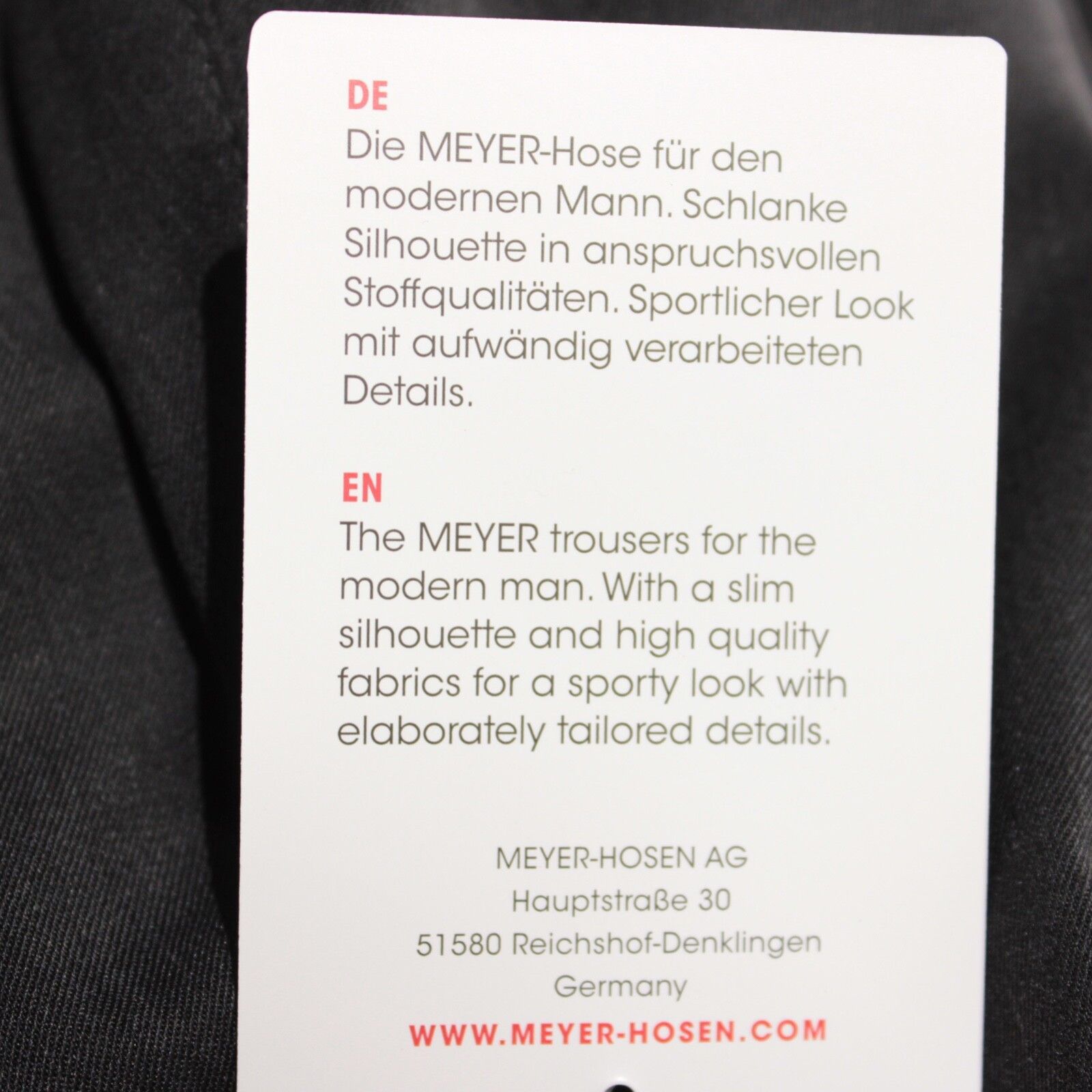 Other Meyer New with tags Dress Pants Size 34 US In Gray Size US 34 / EU 50 - 7 Thumbnail