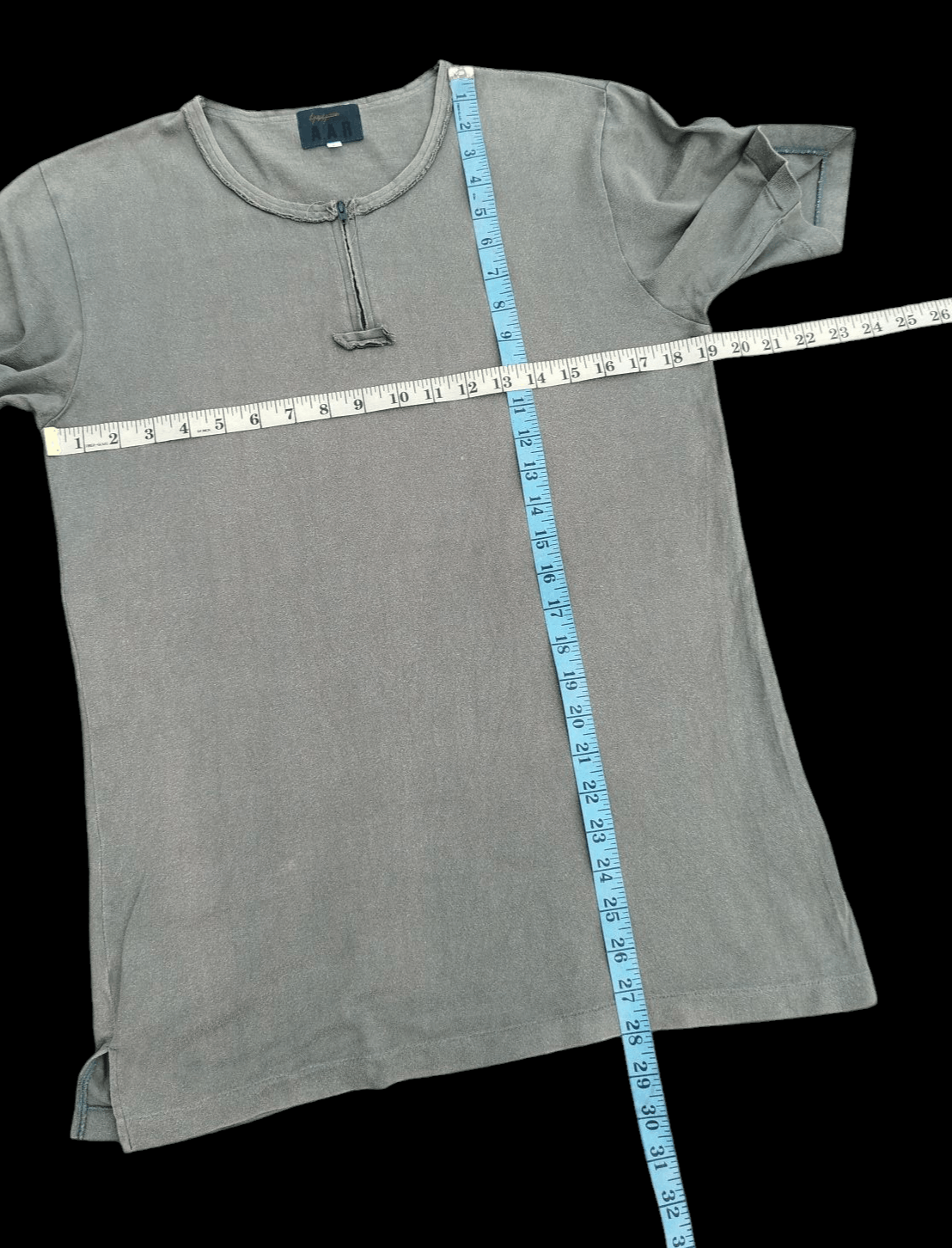 Japanese Brand × Yohji Yamamoto Vintage A.A.R by yohji yamamoto zip t-shirt Size US M / EU 48-50 / 2 - 7 Thumbnail