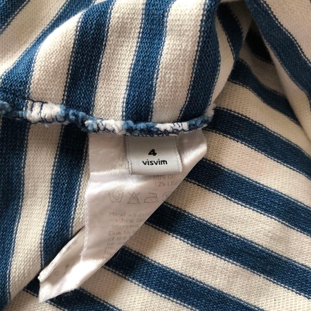 Visvim Striped Long Sleeve Shirt Size US XL / EU 56 / 4 - 7 Thumbnail