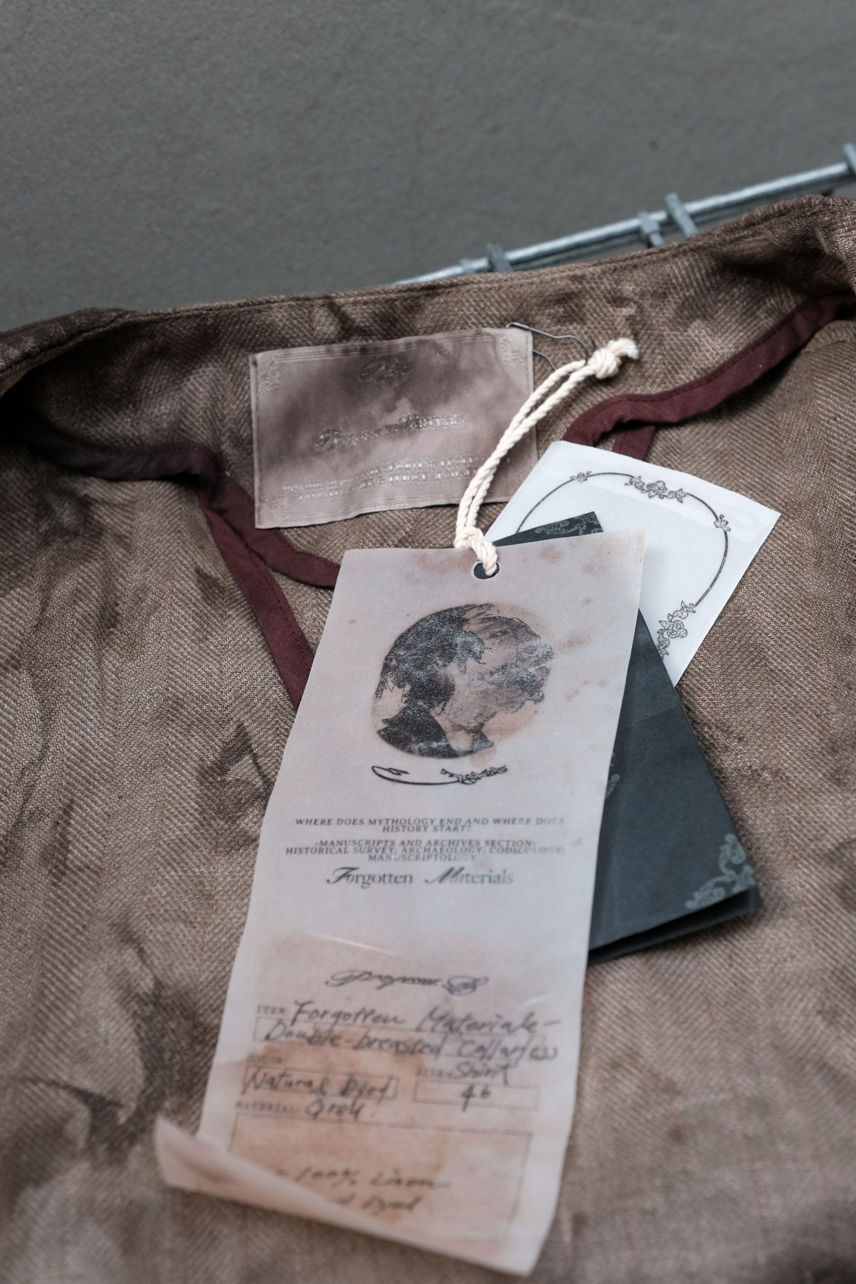 Professor.E Professor.E Forgotten Materials Collarless Shirt Size US S / EU 44-46 / 1 - 8 Thumbnail