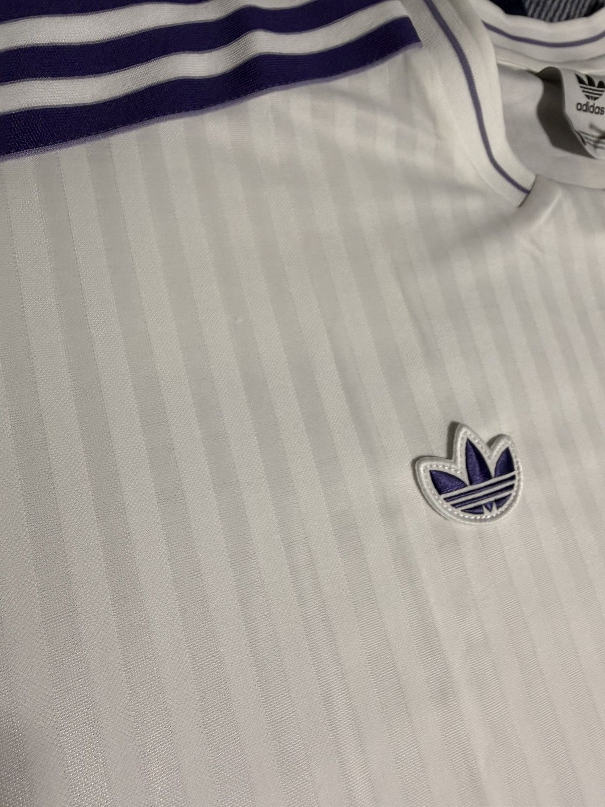 Adidas Adidas Originals Real Madrid Trefoil Jersey XL NWT Size US XL / EU 56 / 4 - 3 Thumbnail