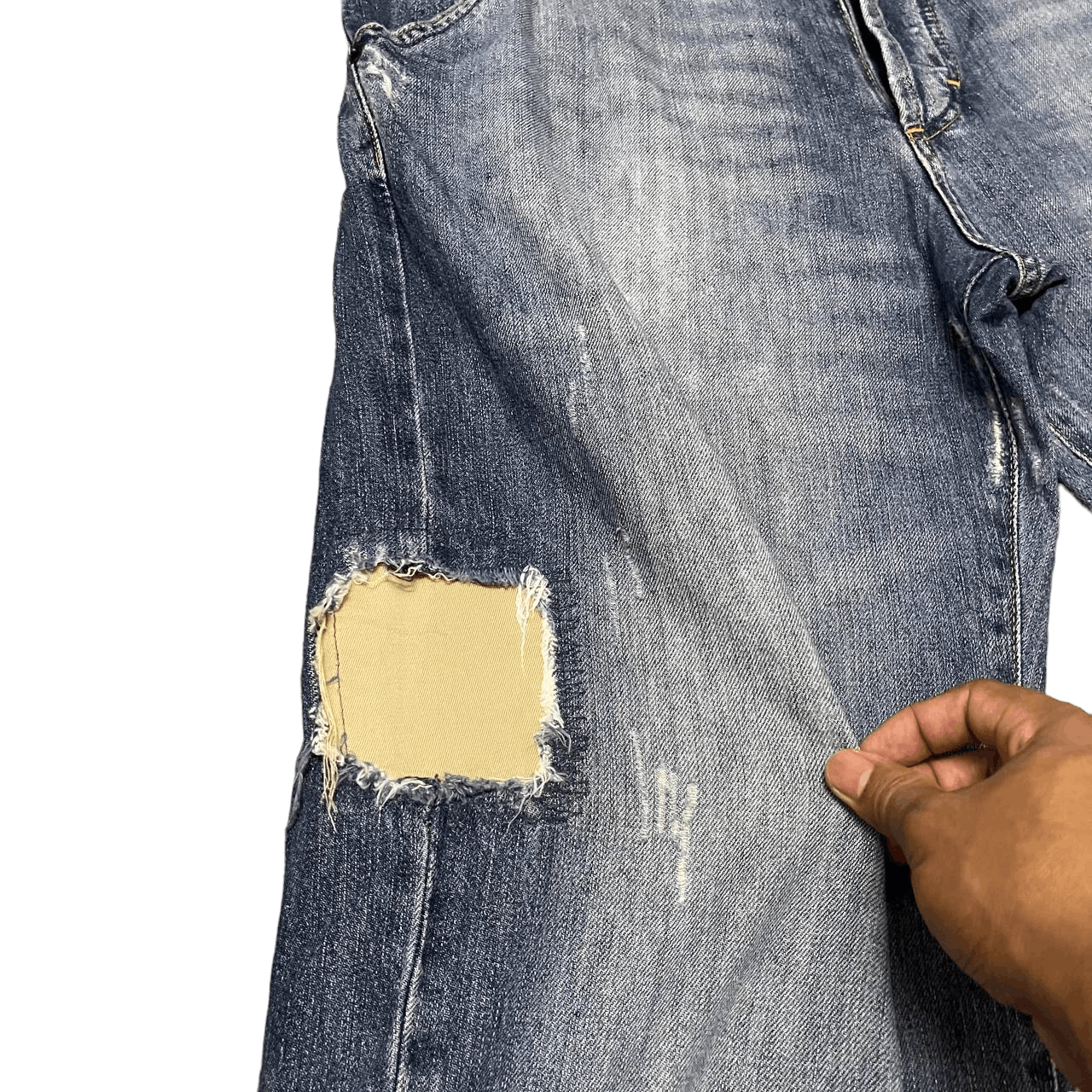 Dolce & Gabbana Vintage D&G Dolce & Gabbana Extreme Denim Devotees Jeans Size US 31 - 11 Thumbnail