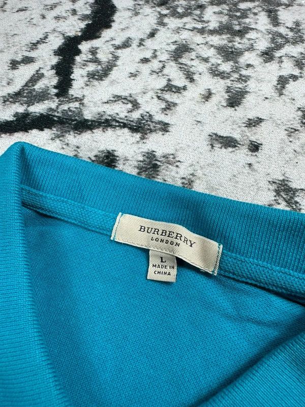 Burberry Vintage Burberry polo shirt blue L Size US L / EU 52-54 / 3 - 4 Thumbnail