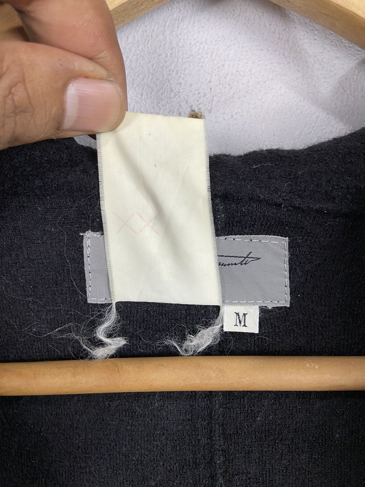 Other Yohji Yamamoto Signature Hooded Fullzip Longcoat Overcoats Size US M / EU 48-50 / 2 - 9 Thumbnail