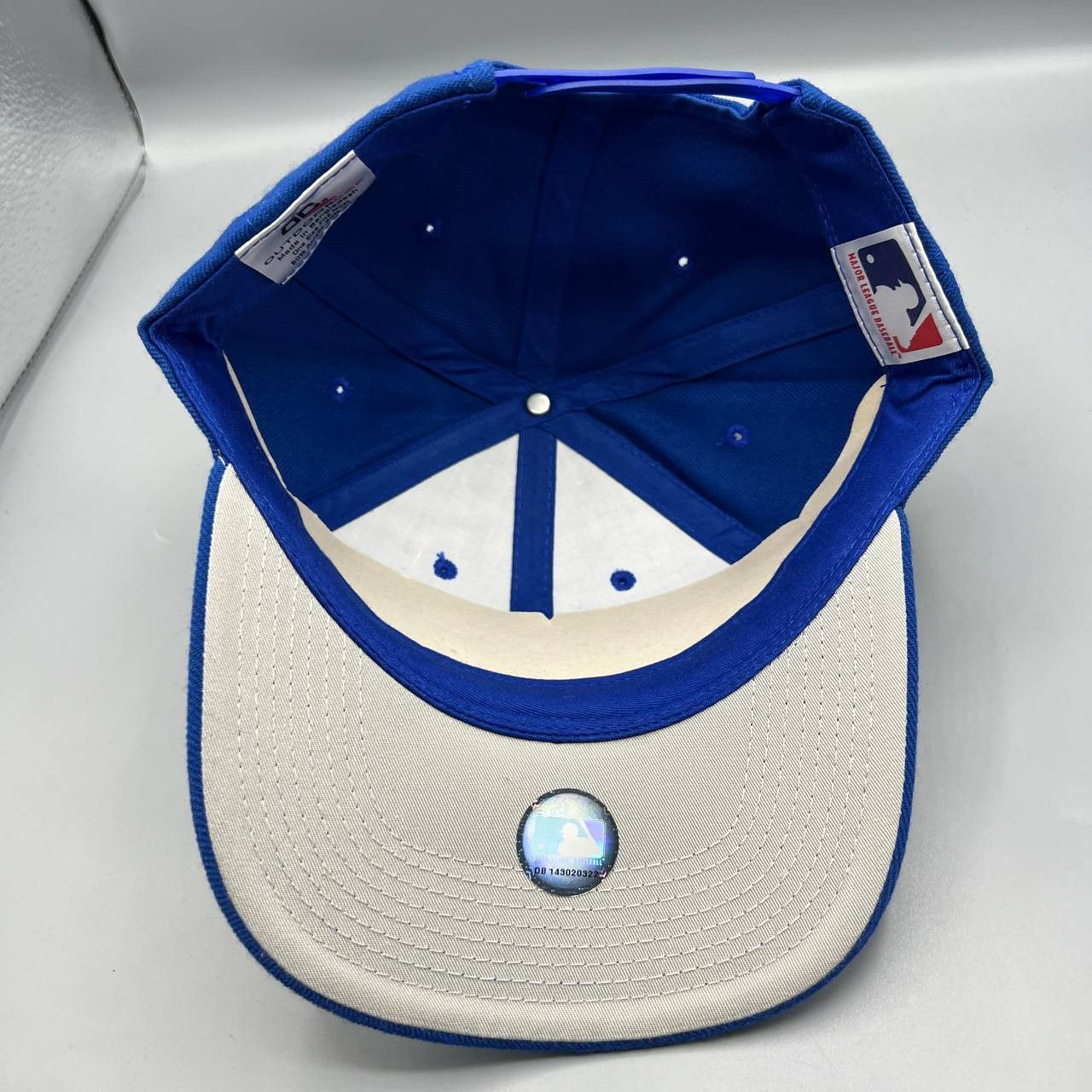 Vintage Texas Rangers Hat Men Blue Outdoor Cap MLB Snap Back Cap New Size ONE SIZE - 3 Thumbnail