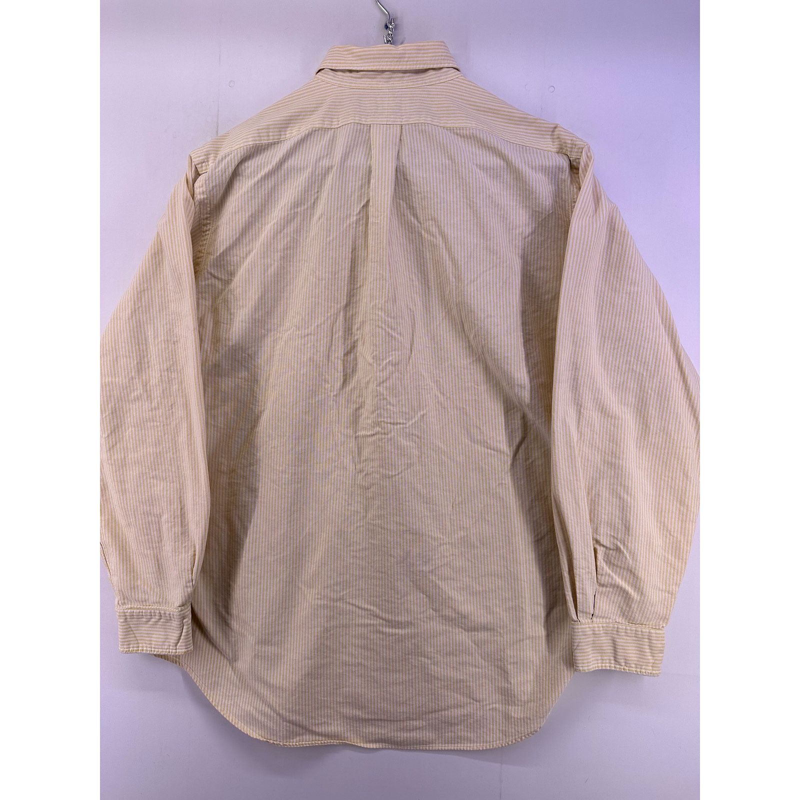 Ralph Lauren Vintage Ralph Lauren Pony Embroidered Striped LS Size 36/17 Size US XL / EU 56 / 4 - 9 Thumbnail