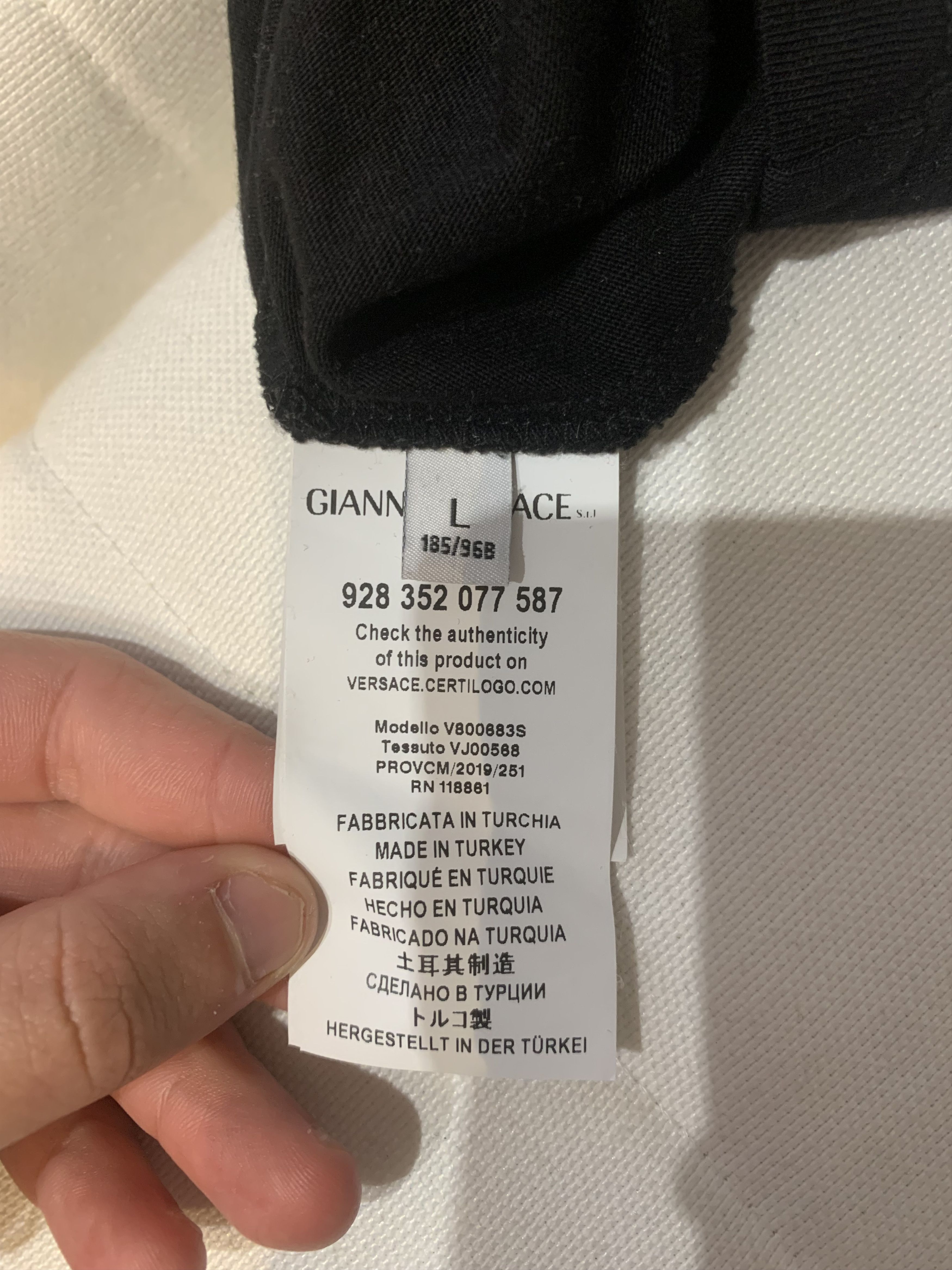 Versace Versace Collection T-shirt Size US L / EU 52-54 / 3 - 3 Thumbnail