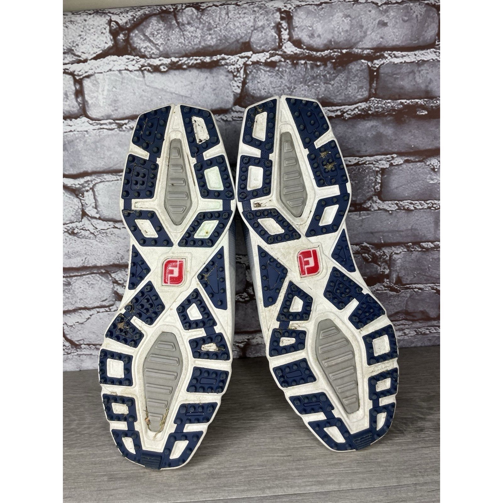 Footjoy FootJoy Golf PRO SL SPORT 53854 White Blue Lace Up Shoes Men Size US 12 / EU 45 - 19 Thumbnail