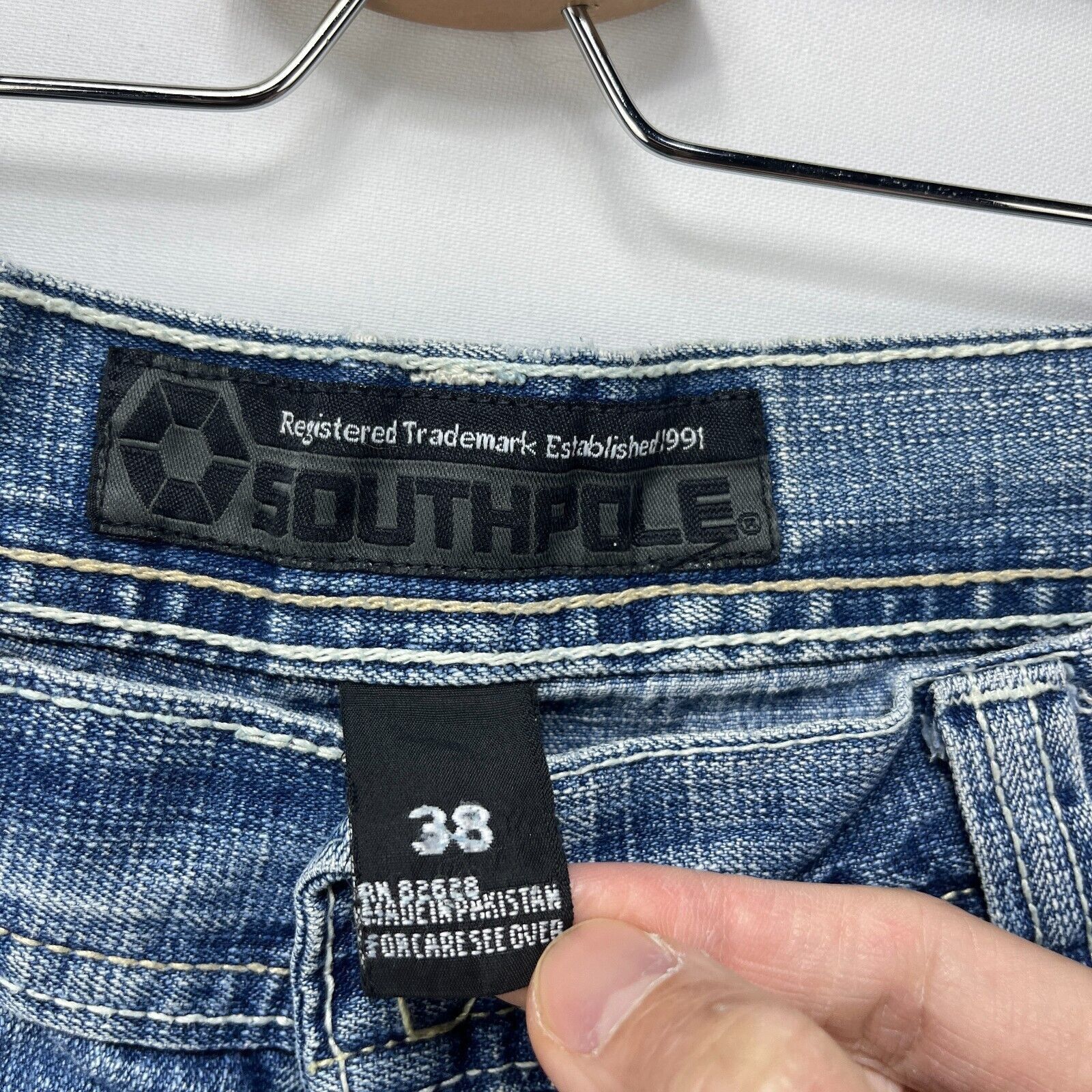Rocawear × Vintage Vintage Y2K South Pole Baggy Streetwear Pants Size 38 Skater Size US 38 / EU 54 - 10 Thumbnail