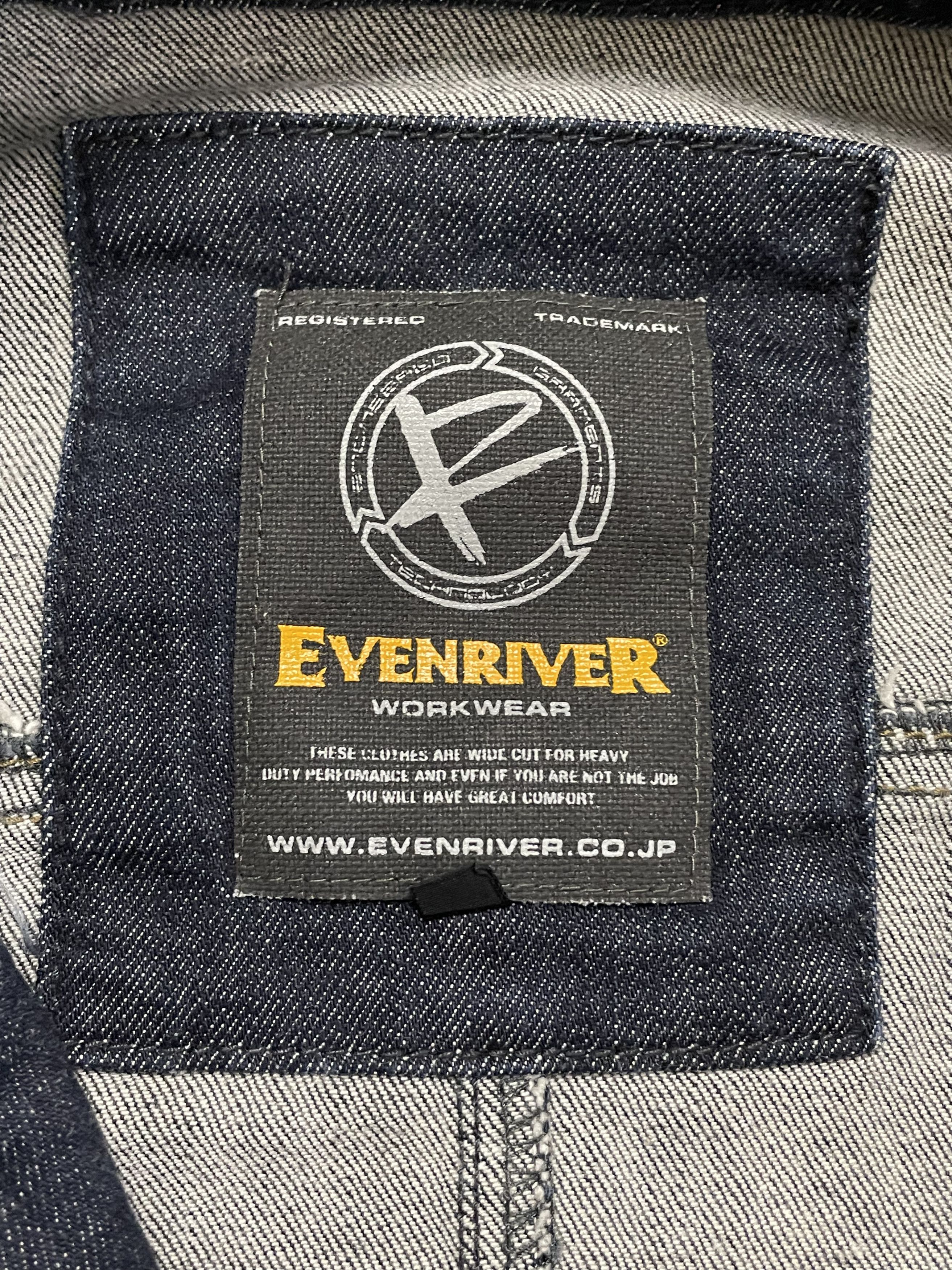 If Six Was Nine Evenriver Biker Denim Jacket Size US S / EU 44-46 / 1 - 5 Thumbnail