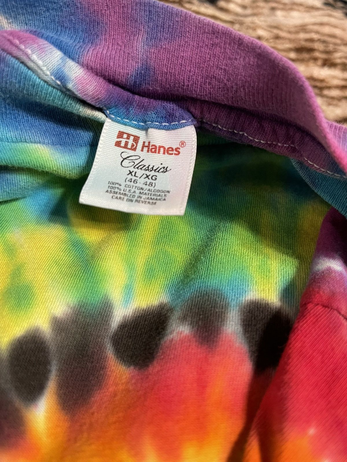 Vintage Mushroom Tie dye Size US XL / EU 56 / 4 - 4 Thumbnail
