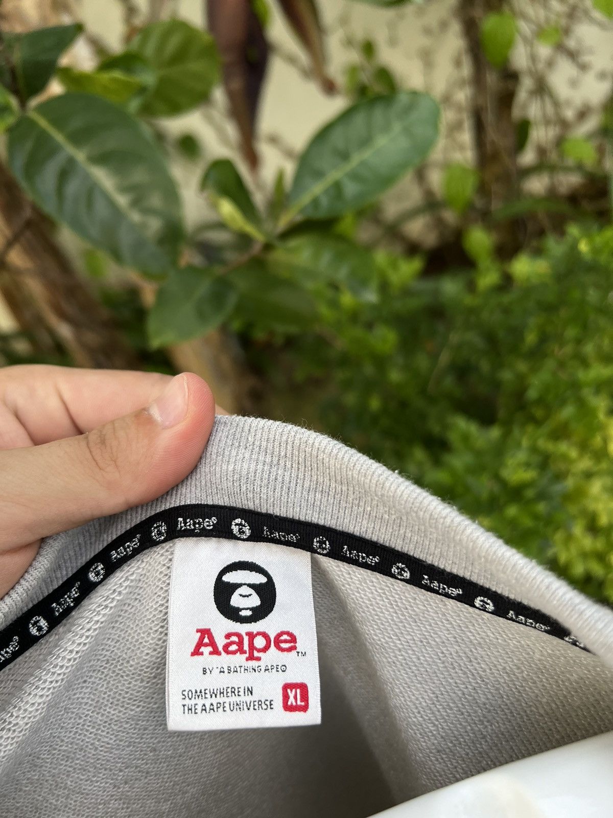 Aape × Vintage AAPE NOW BY BATHING APE RETRO Y2K CREWNECK BIG LOGO LAMPAS Size US XL / EU 56 / 4 - 6 Thumbnail