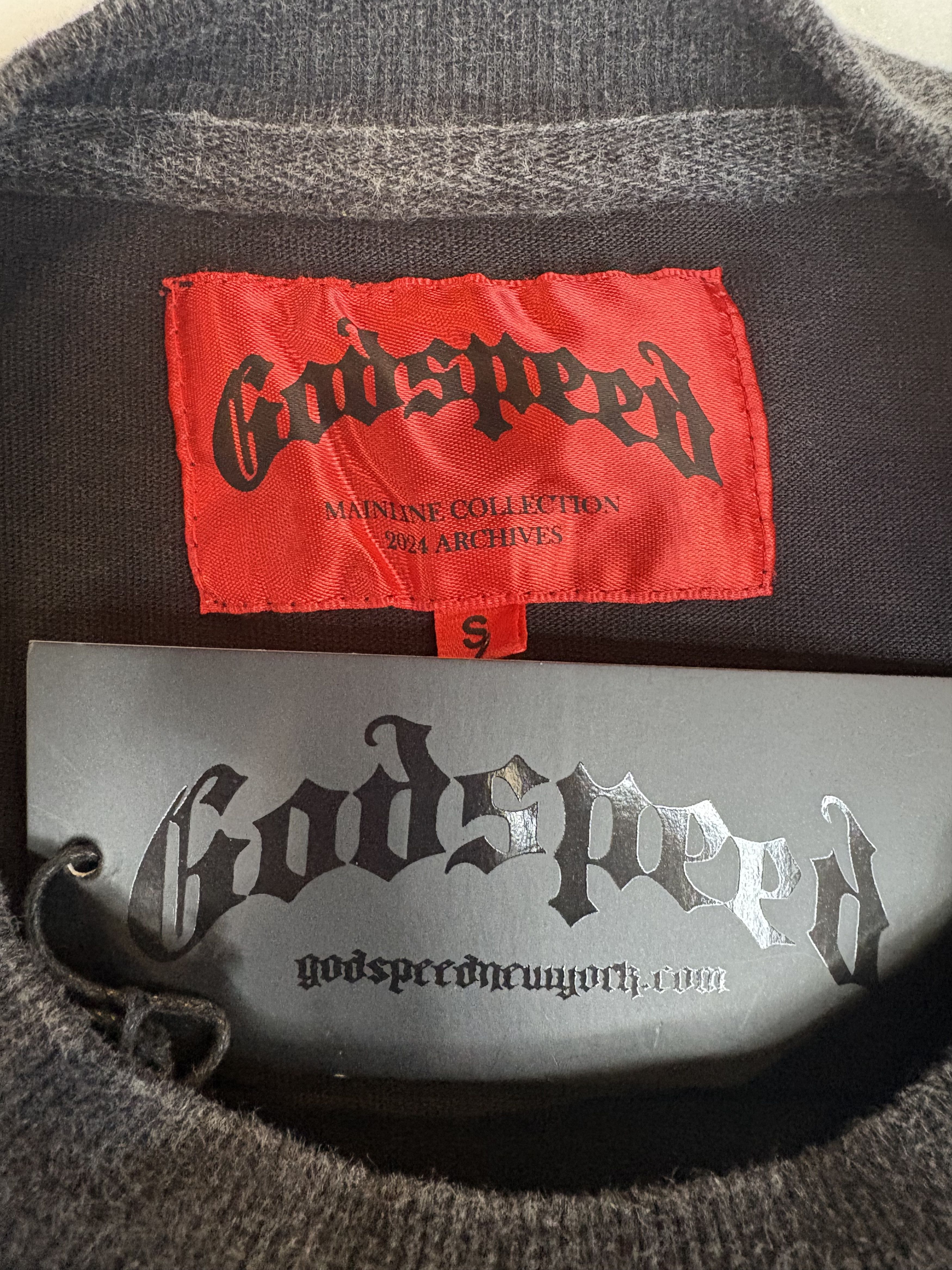 Godspeed Godspeed x Slizzy "Top 5 Slizzy" LS (Black Wash) Size US S / EU 44-46 / 1 - 3 Thumbnail