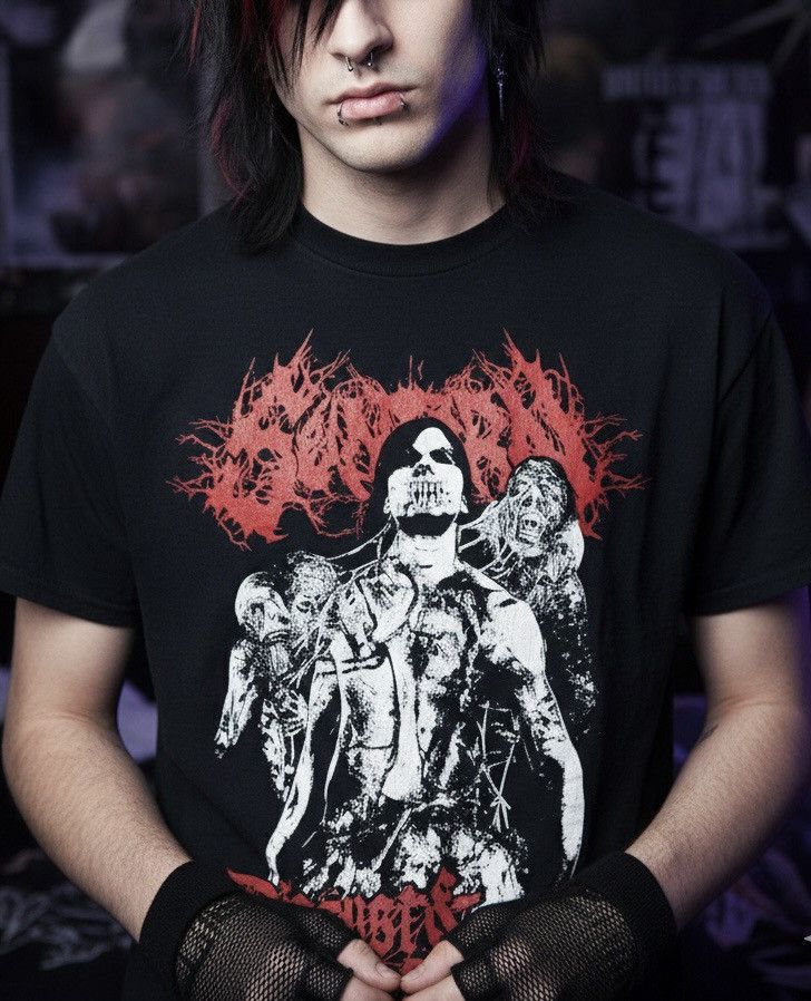 Gildan Official Suntorn Disgust and Venom Deathcore Metal T-Shirt Size US M / EU 48-50 / 2 - 1 Thumbnail