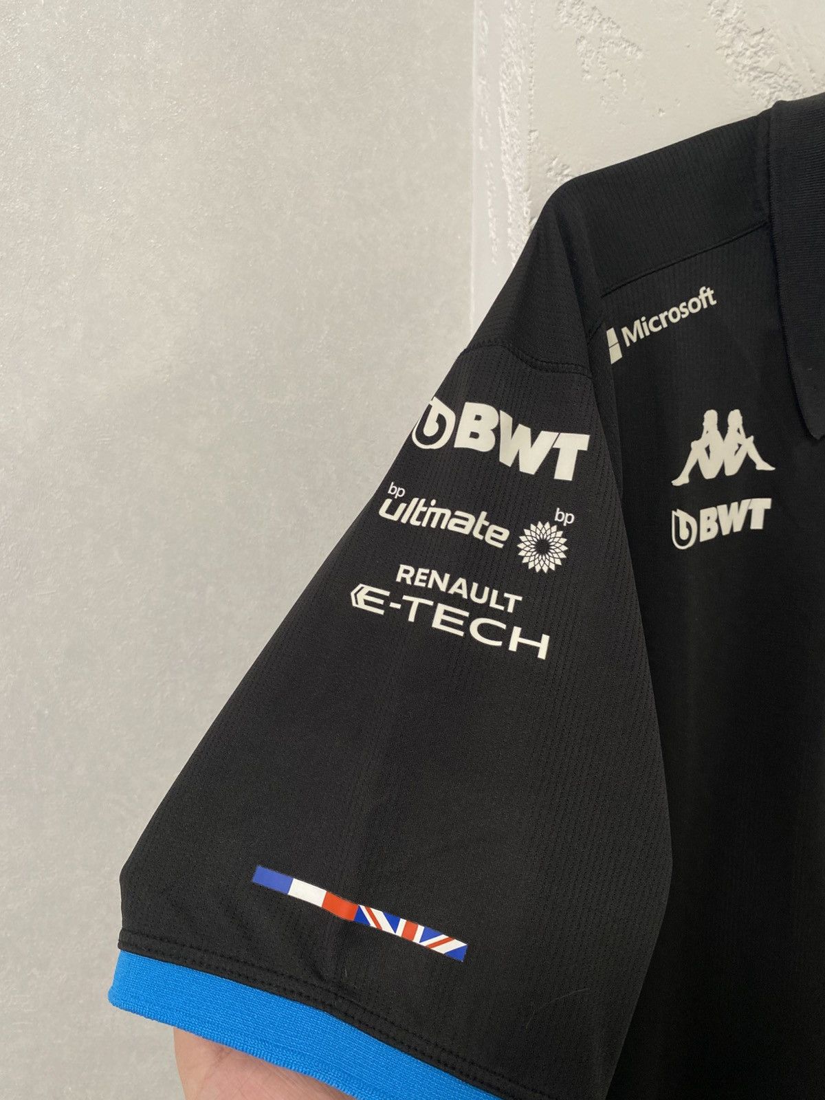 Kappa Kappa F1 team racing BWT Alpine Formula One Jersey t-shirt Size US XXL / EU 58 / 5 - 6 Thumbnail