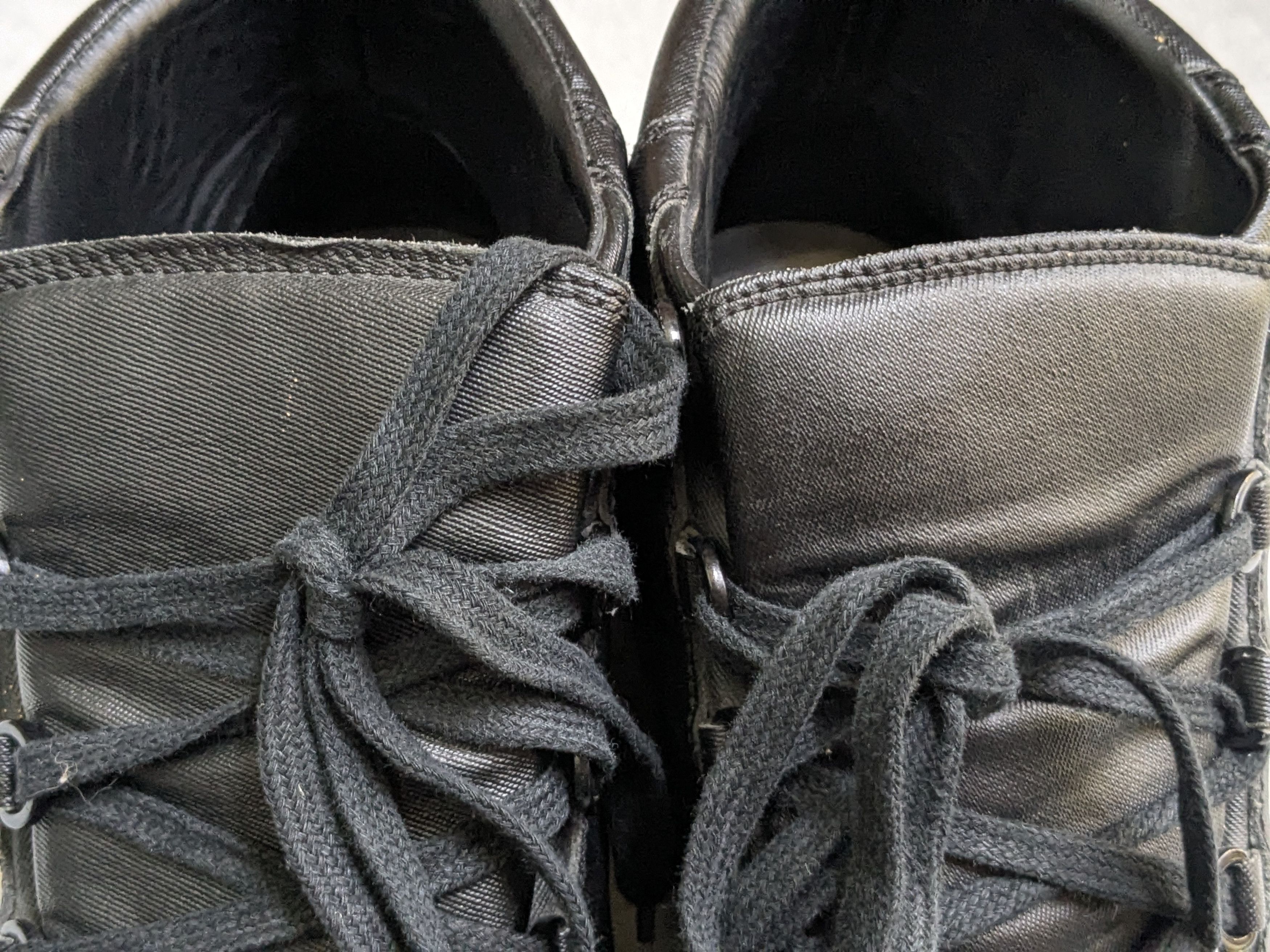 Balenciaga Balenciaga Arena Sneakers Black 13 High Tops Canvas Size US 13 / EU 46 - 3 Thumbnail