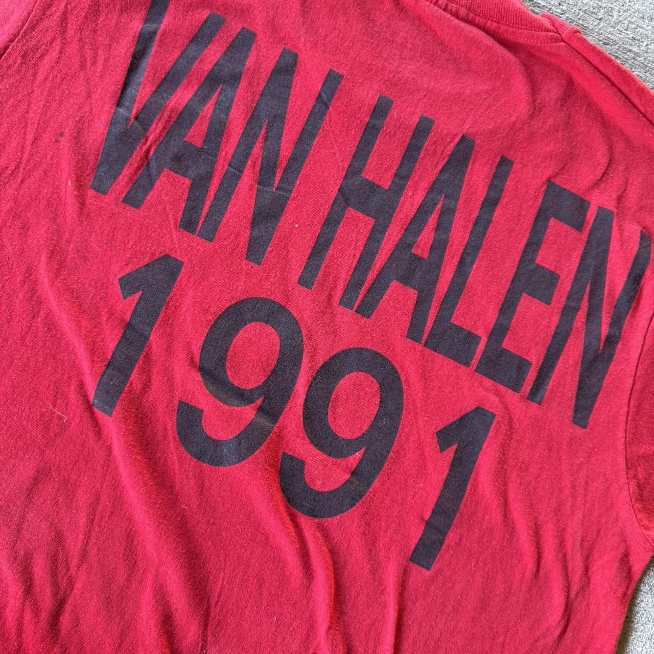Band Tees × Vintage 1991 Van Halen single stitch band tee Size US XL / EU 56 / 4 - 6 Thumbnail