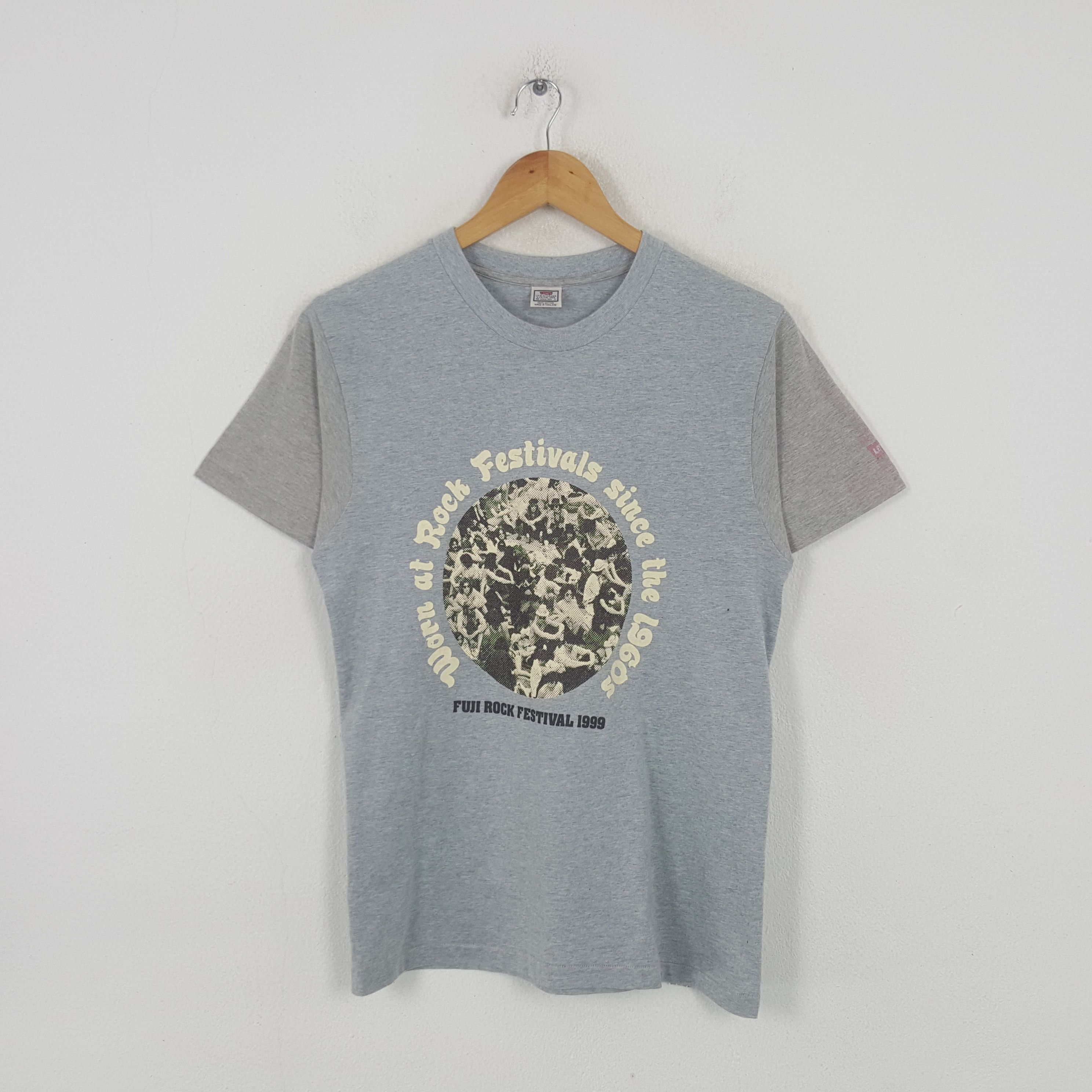 Levi's Vintage Fuji Rock Festival 1999 Japanese Tshirt RR10 Size US S / EU 44-46 / 1 - 1 Thumbnail