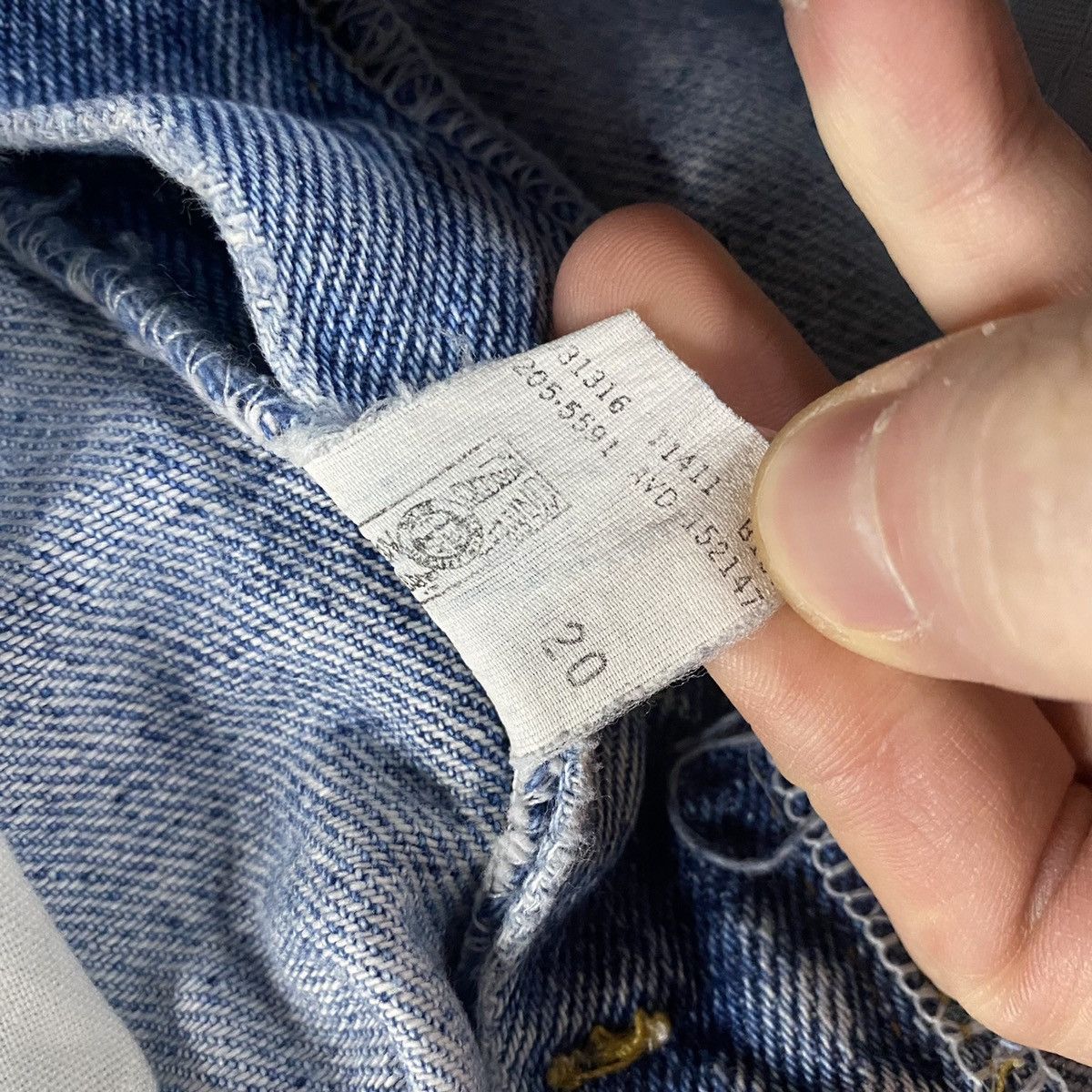 Lee × Vintage 1990s Vintage Lee Denim Jeans Size US 33 - 7 Thumbnail