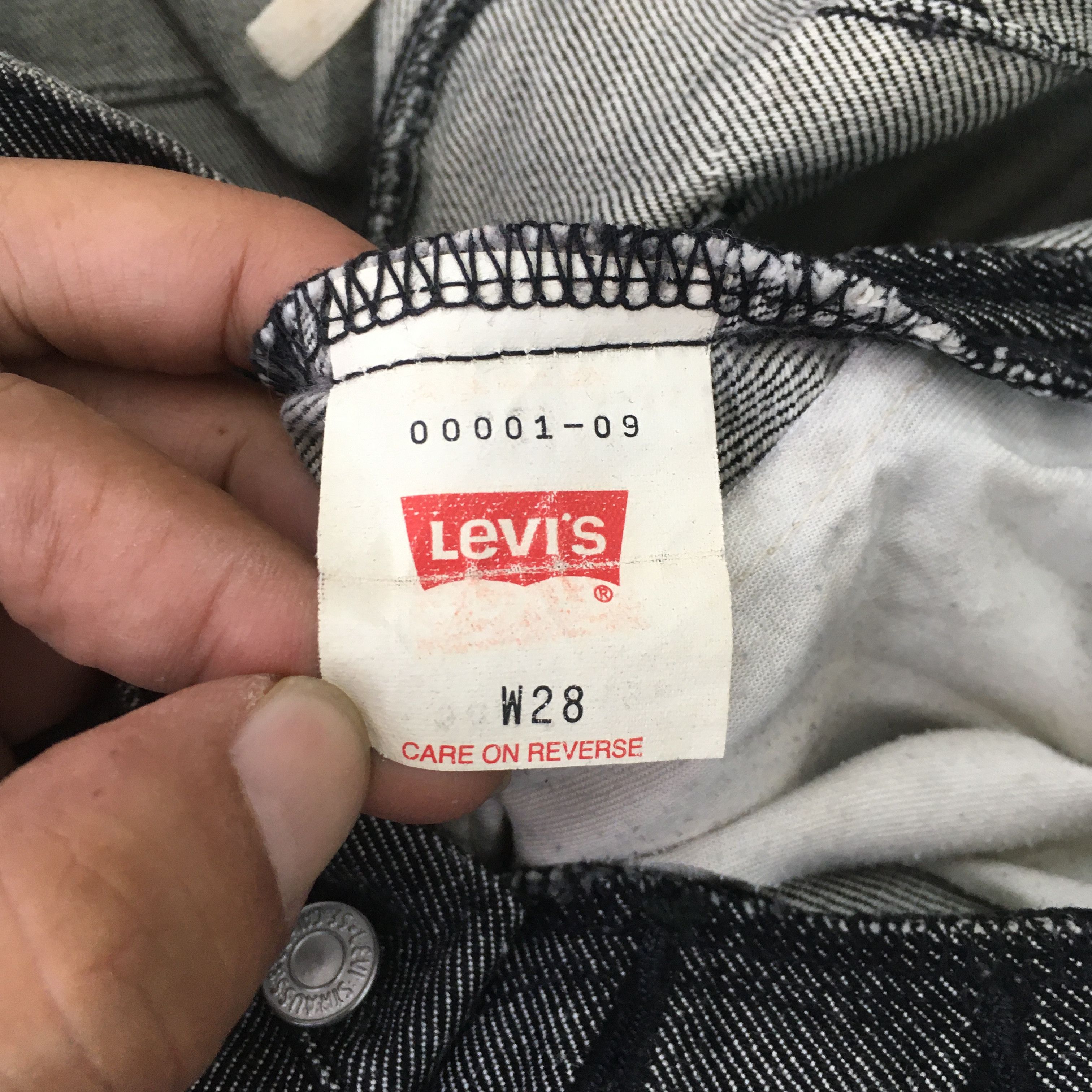 Levi's Size 27x28.5 Vintage 90s Levis Engineered Japan Jeans S1755 Size US 27 - 12 Thumbnail
