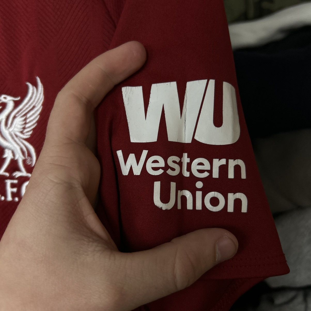 New Balance Mens New Balance Liverpool home Soccer jersey size S Size US S / EU 44-46 / 1 - 7 Thumbnail