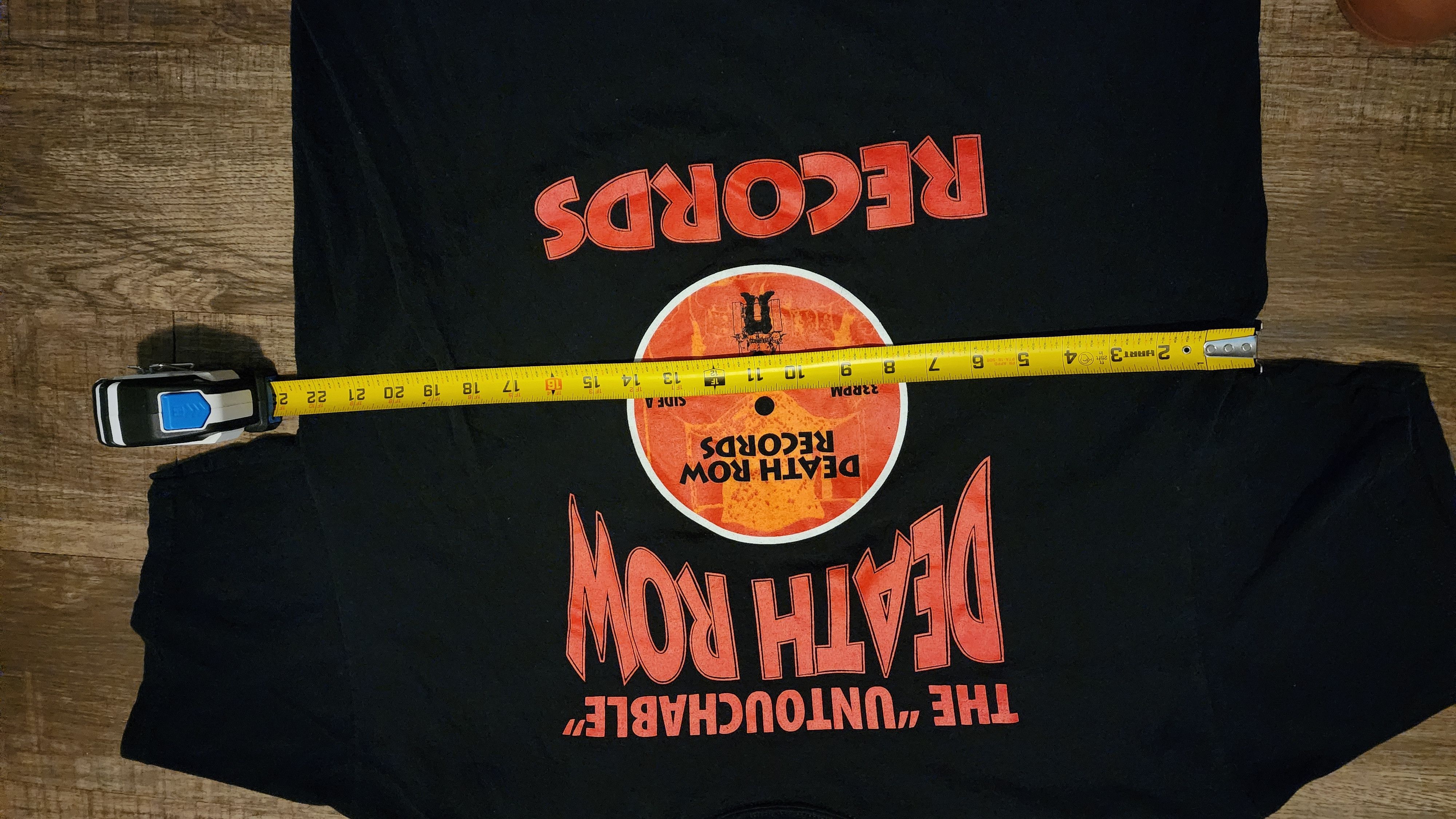 Death Row Records Vintage The Untouchable Death Row Records T Shirt Size US XL / EU 56 / 4 - 4 Thumbnail