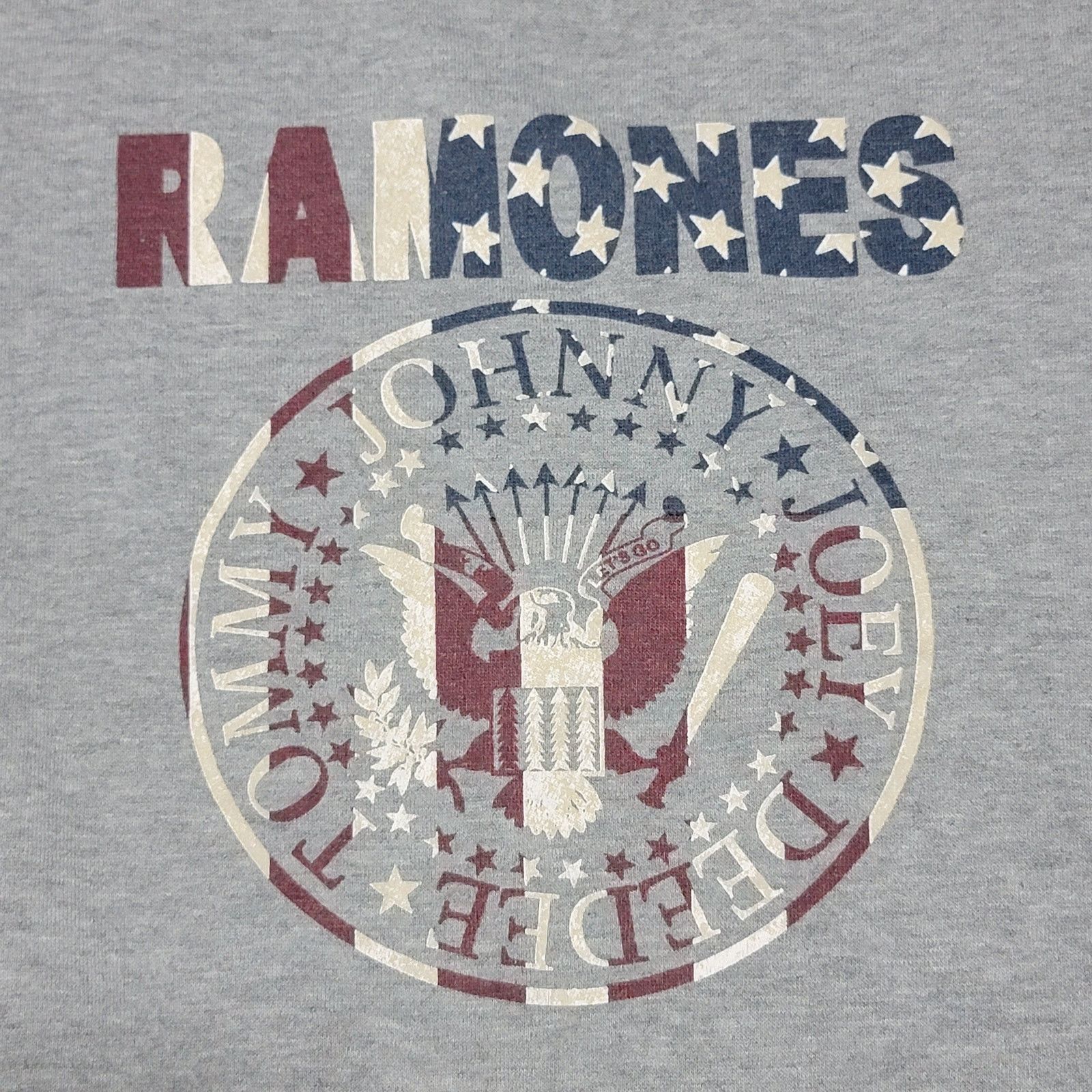 Other Ramones 1-2-3-4 LS Grey Crop Sweatshirt Group Seal - Size 10 Size L / US 10 / IT 46 - 2 Thumbnail