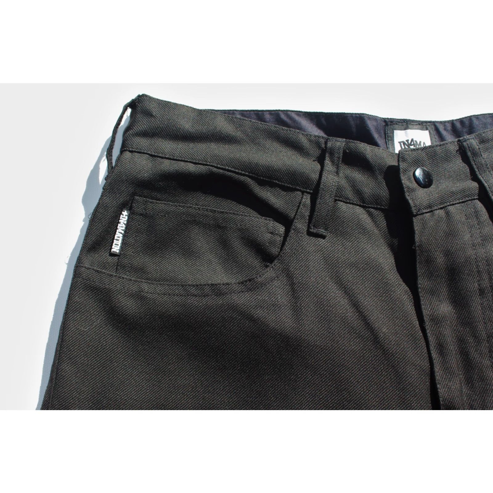 Vintage VINTAGE In4mation Information HI Black Chino Pants Mens Size 30 Straight Leg Excellent Size US 30 / EU 46 - 4 Thumbnail
