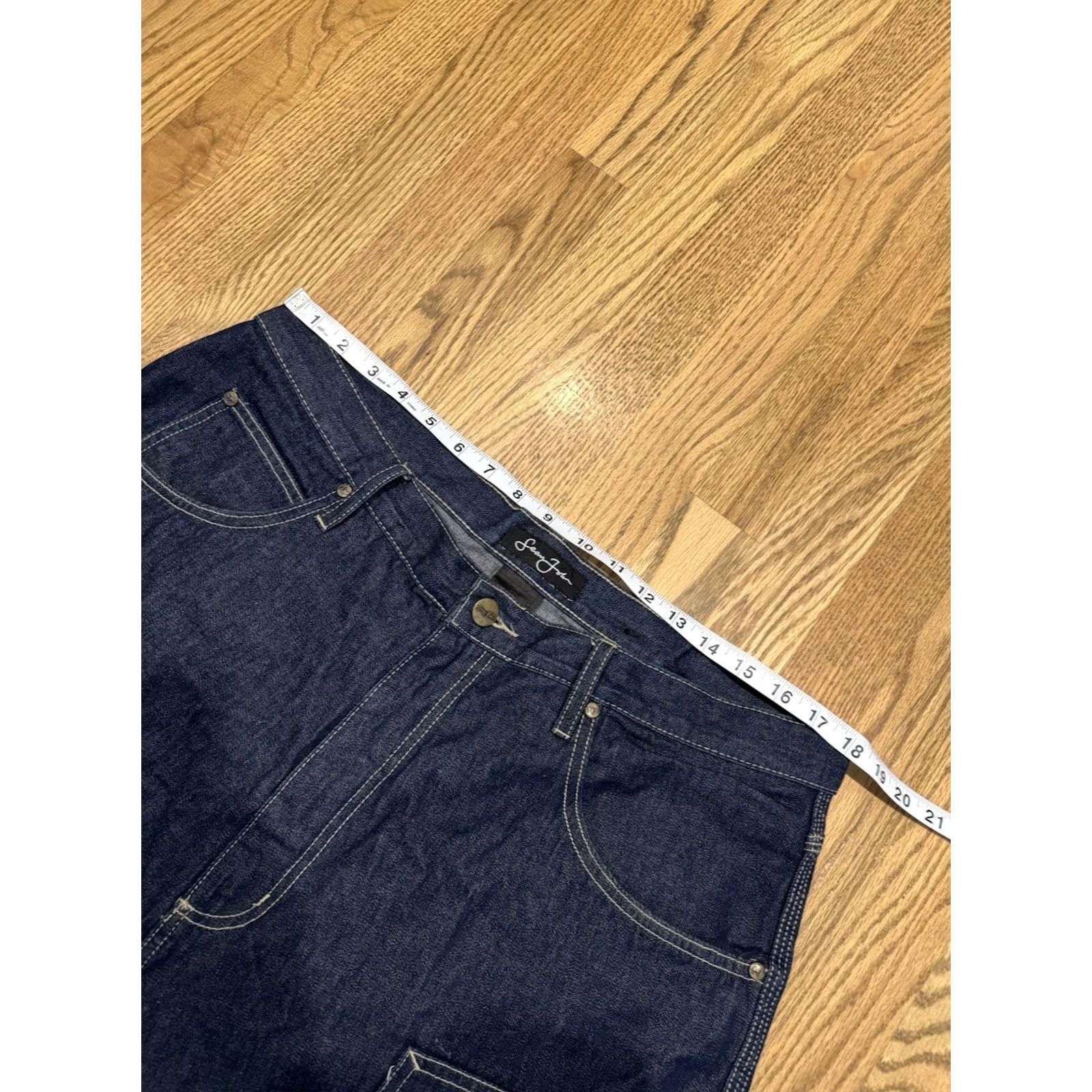 Sean John VINTAGE Sean John Shorts Men’s 36 Cargo Denim 5-Pocket Baggy Hip Hop Blues Size US 30 / EU 46 - 5 Thumbnail