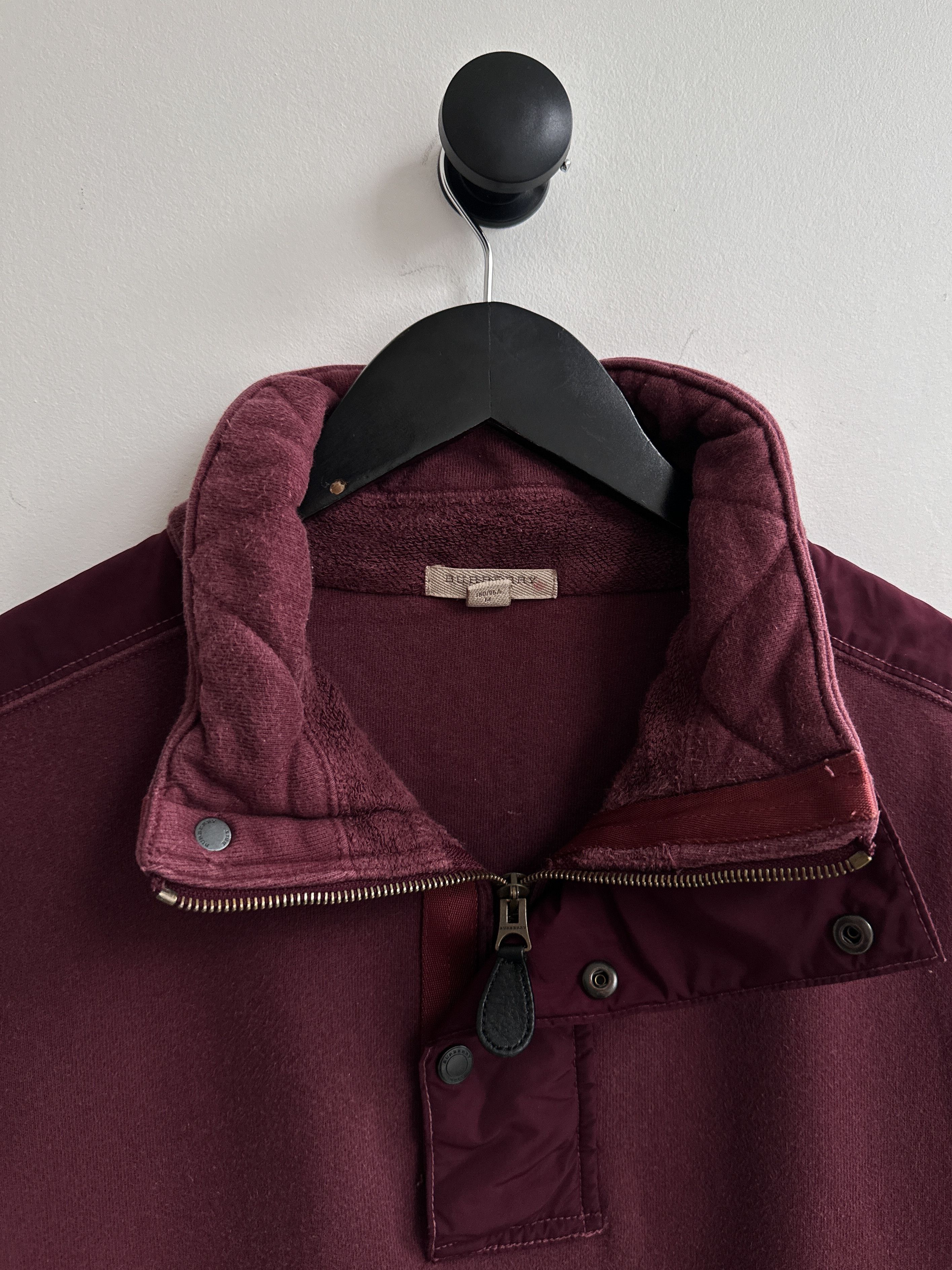 Burberry Burberry Half Zip Jumper Sweatshirt Pullover Size US M / EU 48-50 / 2 - 7 Thumbnail