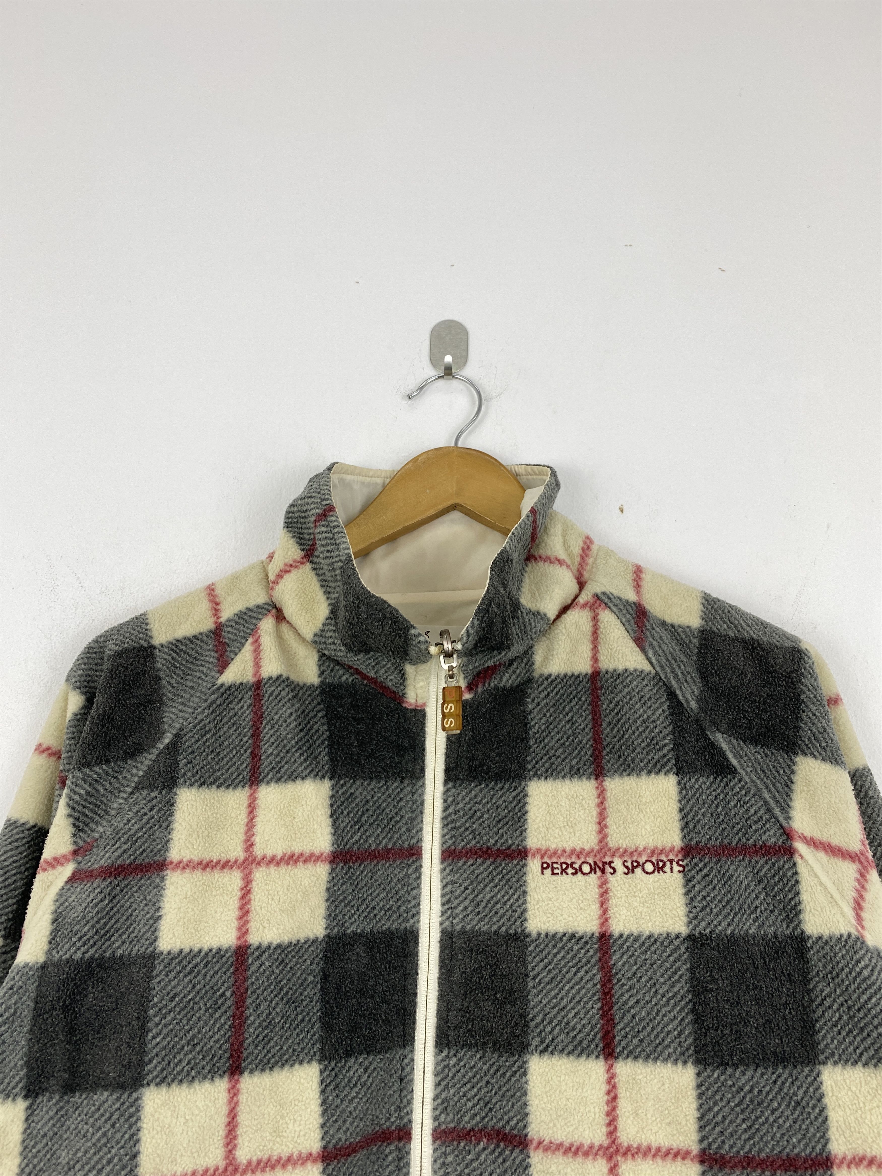 PERSON'S Vintage Person's Sports Fleece Jacket J1948 Size US M / EU 48-50 / 2 - 2 Thumbnail