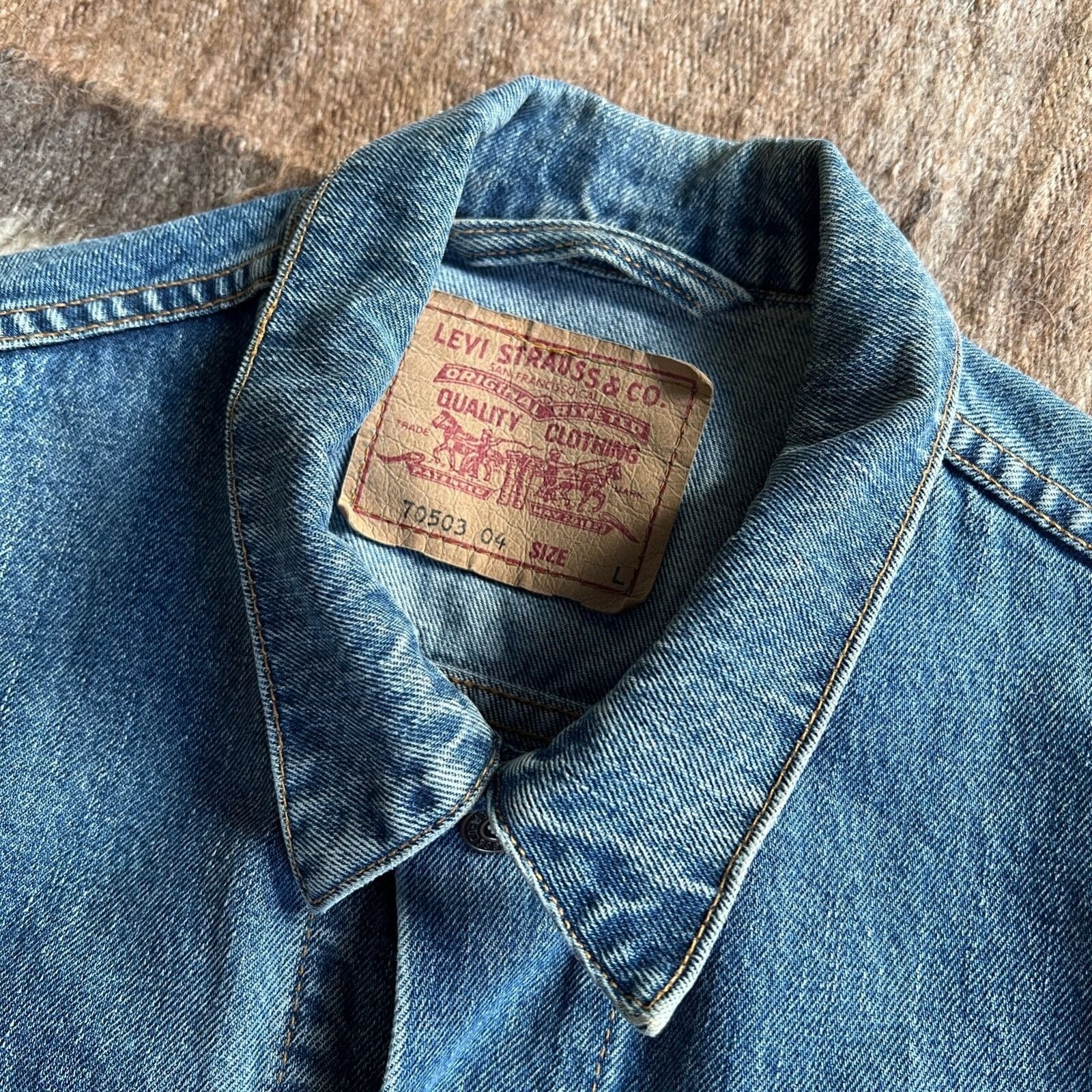 Levi's Levi's Vintage 90s Trucker Denim Jacket 8996AC Size US L / EU 52-54 / 3 - 4 Thumbnail