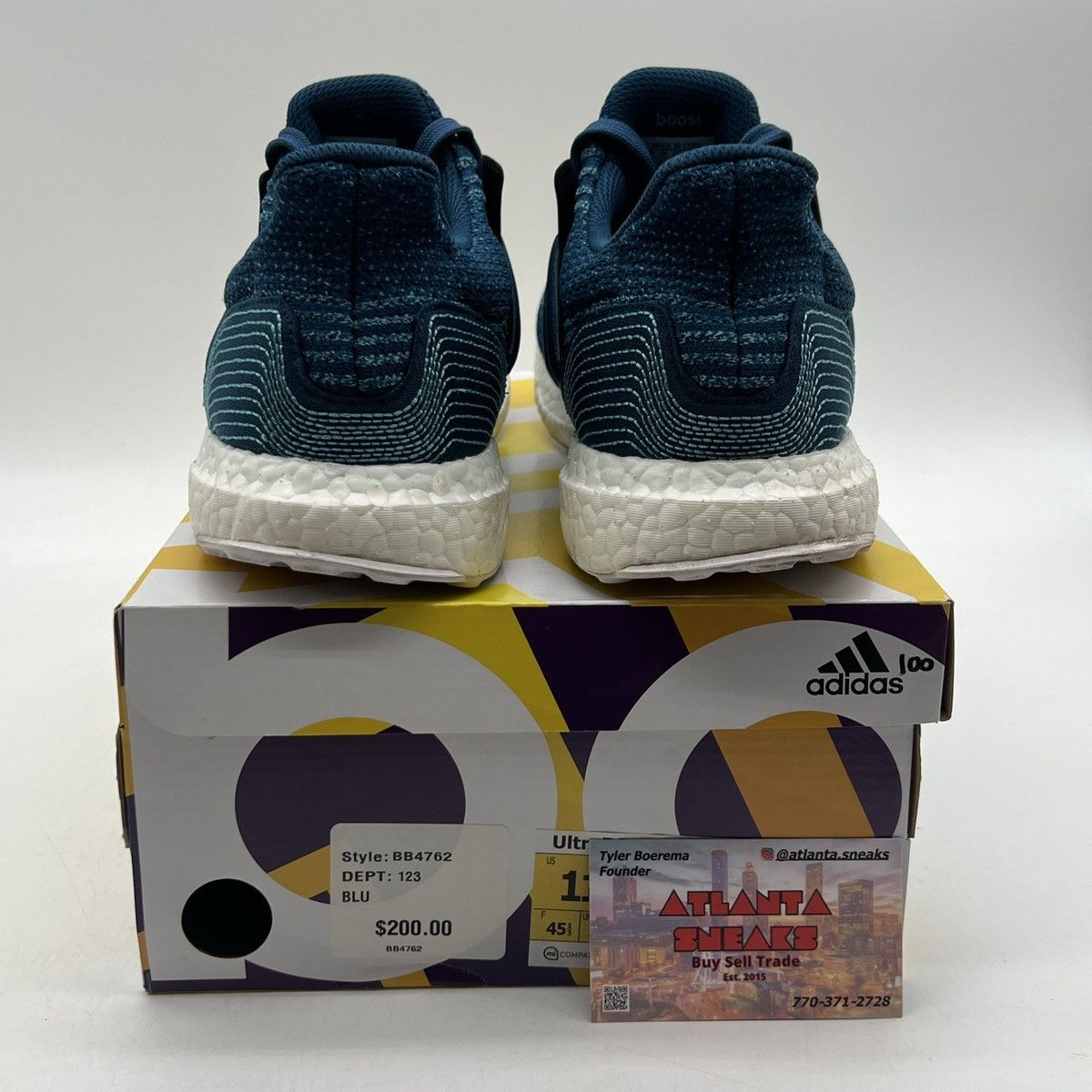 Adidas Parley x ultraboost 3.0 limited night navy Size US 11 / EU 44 - 3 Thumbnail