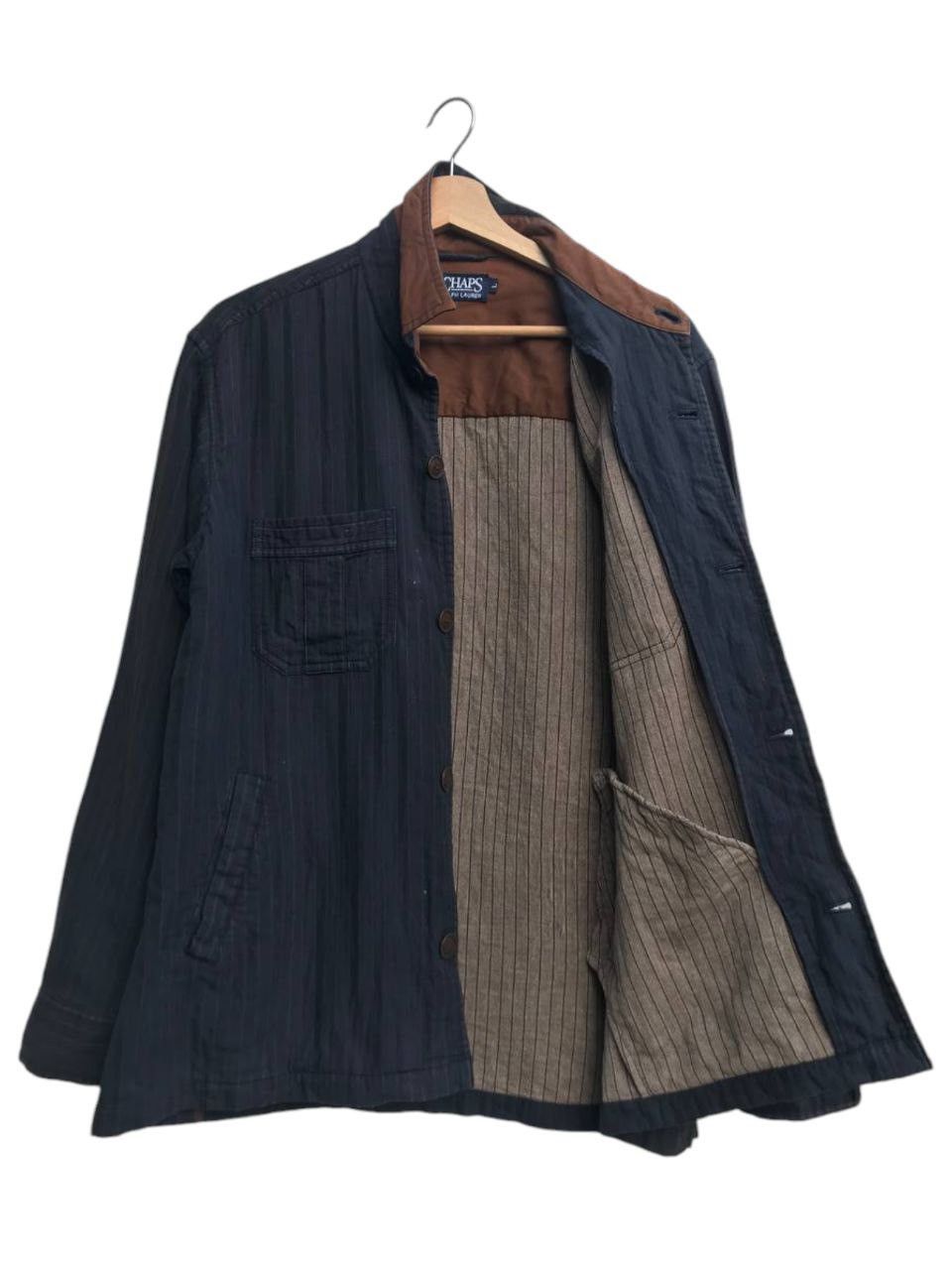 Chaps Ralph Lauren Vintage Chaps Ralph Lauren Stripes Shirt Jacket Size US L / EU 52-54 / 3 - 2 Thumbnail