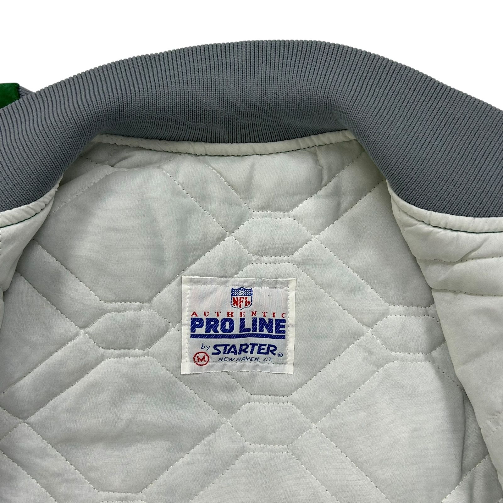 NFL VTG 90s PHILADELPHIA EAGLES STARTER SATIN JACKET BIG LOGO Size US M / EU 48-50 / 2 - 8 Thumbnail