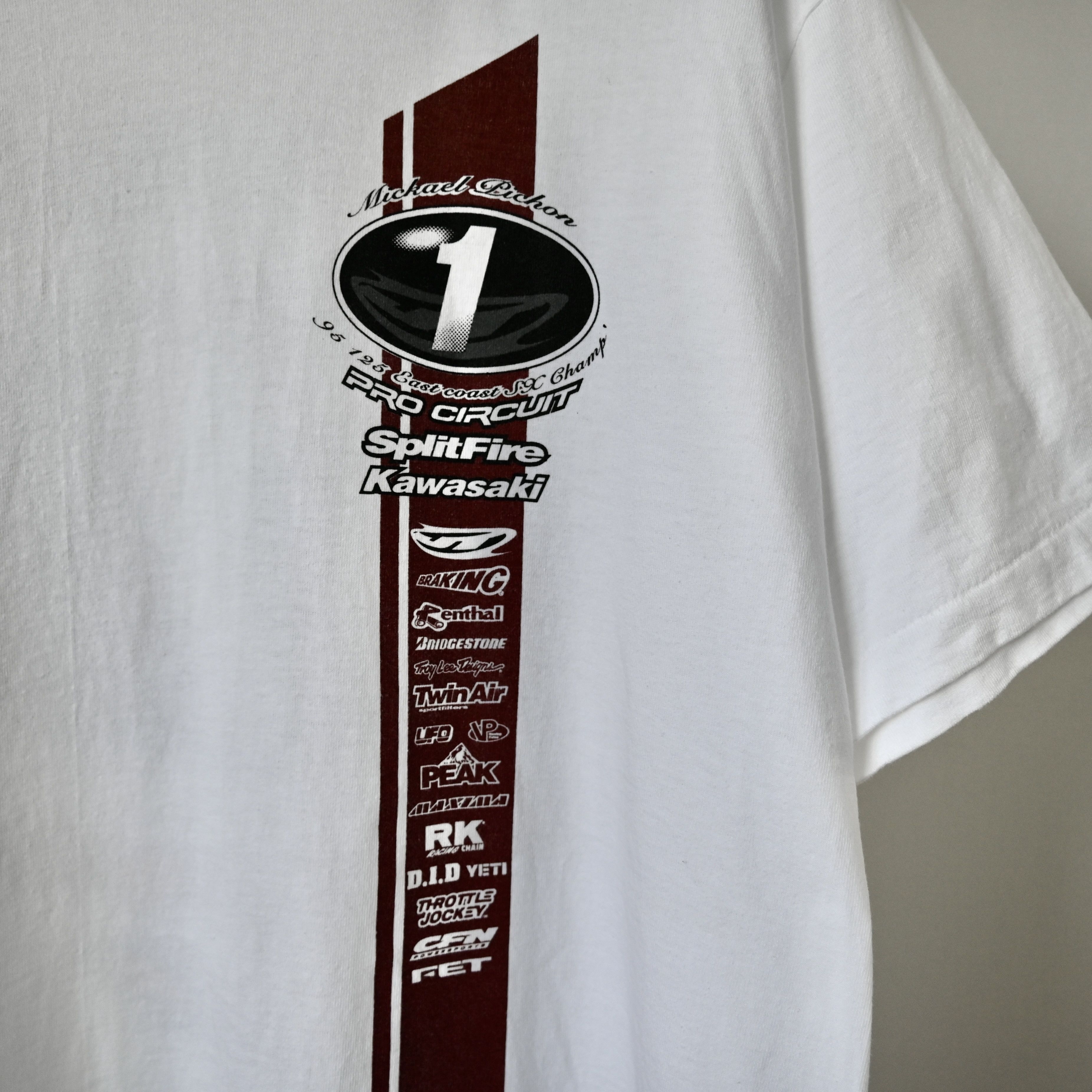 Other Vintage 1995 Michael PICHON East Coast champ racing t-shirt Size US L / EU 52-54 / 3 - 4 Thumbnail