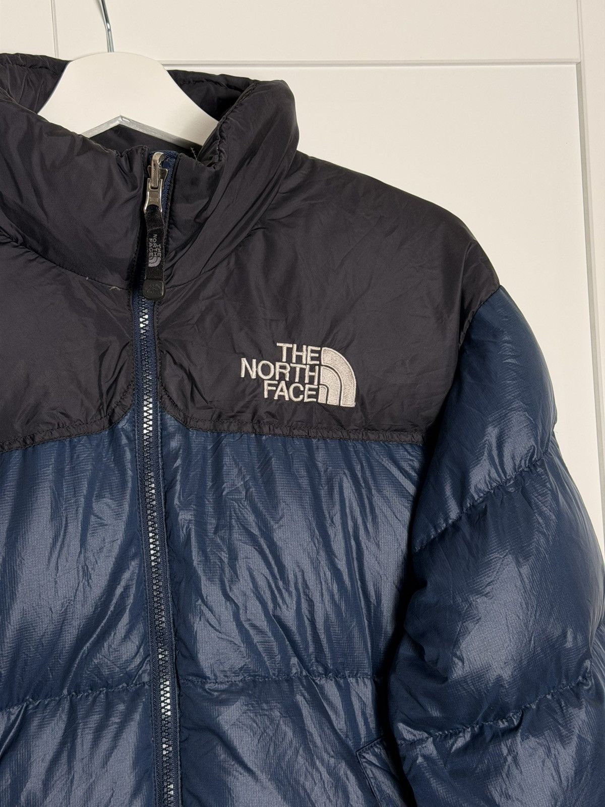 The North Face Jacket Nuptse Dark Blue – Size XS