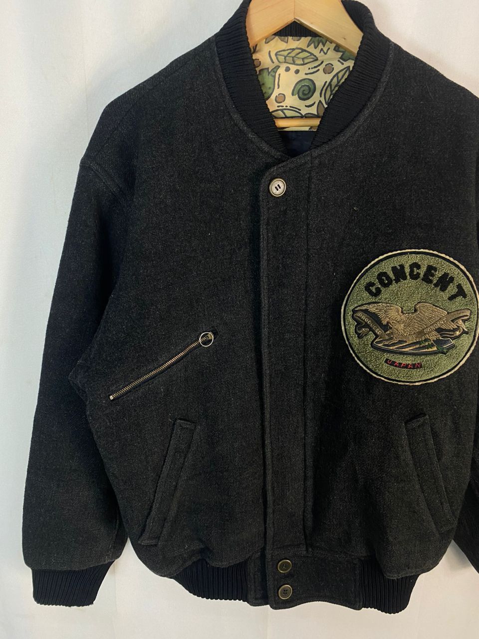 Japanese Brand × Vintage Vintage concent japan zipper bombers jacket Size US L / EU 52-54 / 3 - 3 Thumbnail