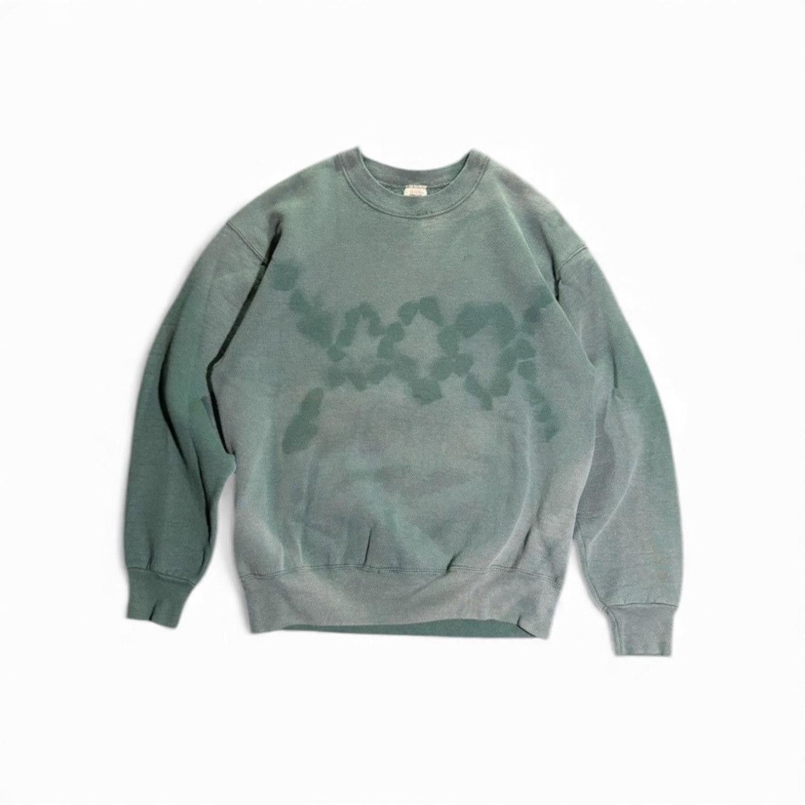Vintage Vintage x Run the Midwest Custom 1/1 Heat-Pressed Crewneck Size US L / EU 52-54 / 3 - 1 Thumbnail