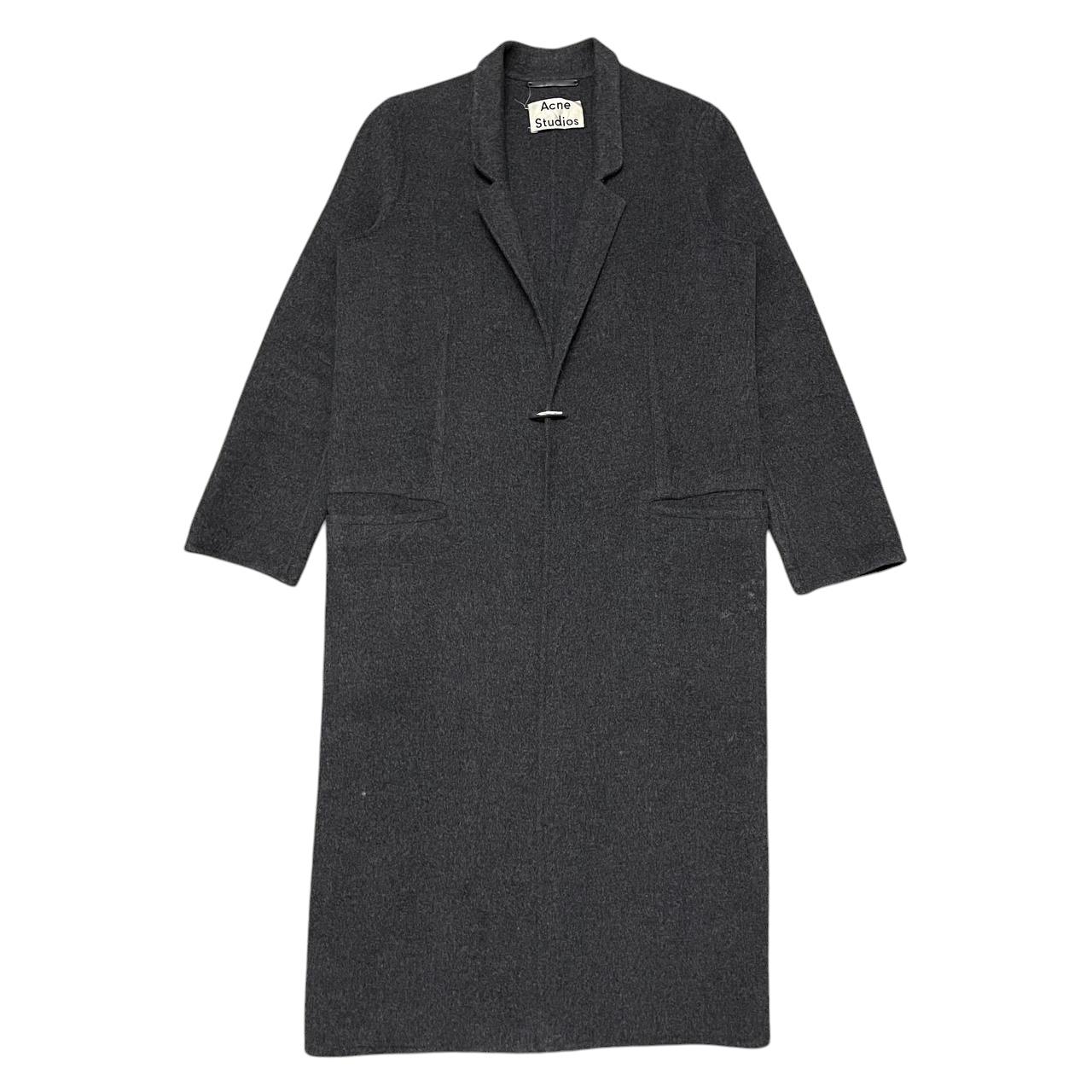 Acne Studios AW15 Acne Studios Foin Double Wool Long Coat Size US S / EU 44-46 / 1 - 2 Thumbnail