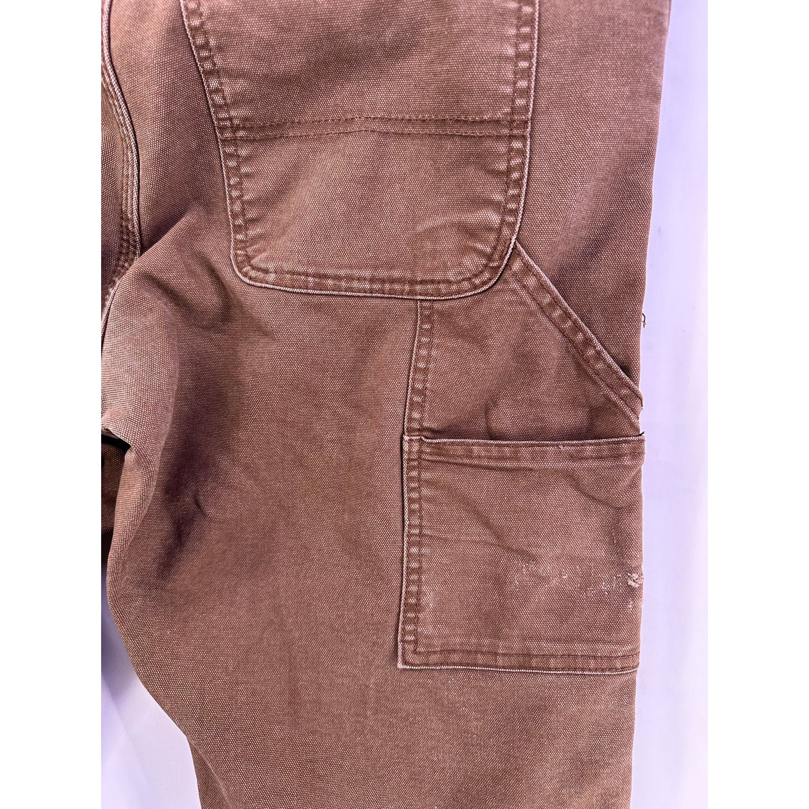 Wrangler Wrangler Rugged Wear Cargo Insulated Brown Jeans Size 33x34 Size US 33 - 12 Thumbnail