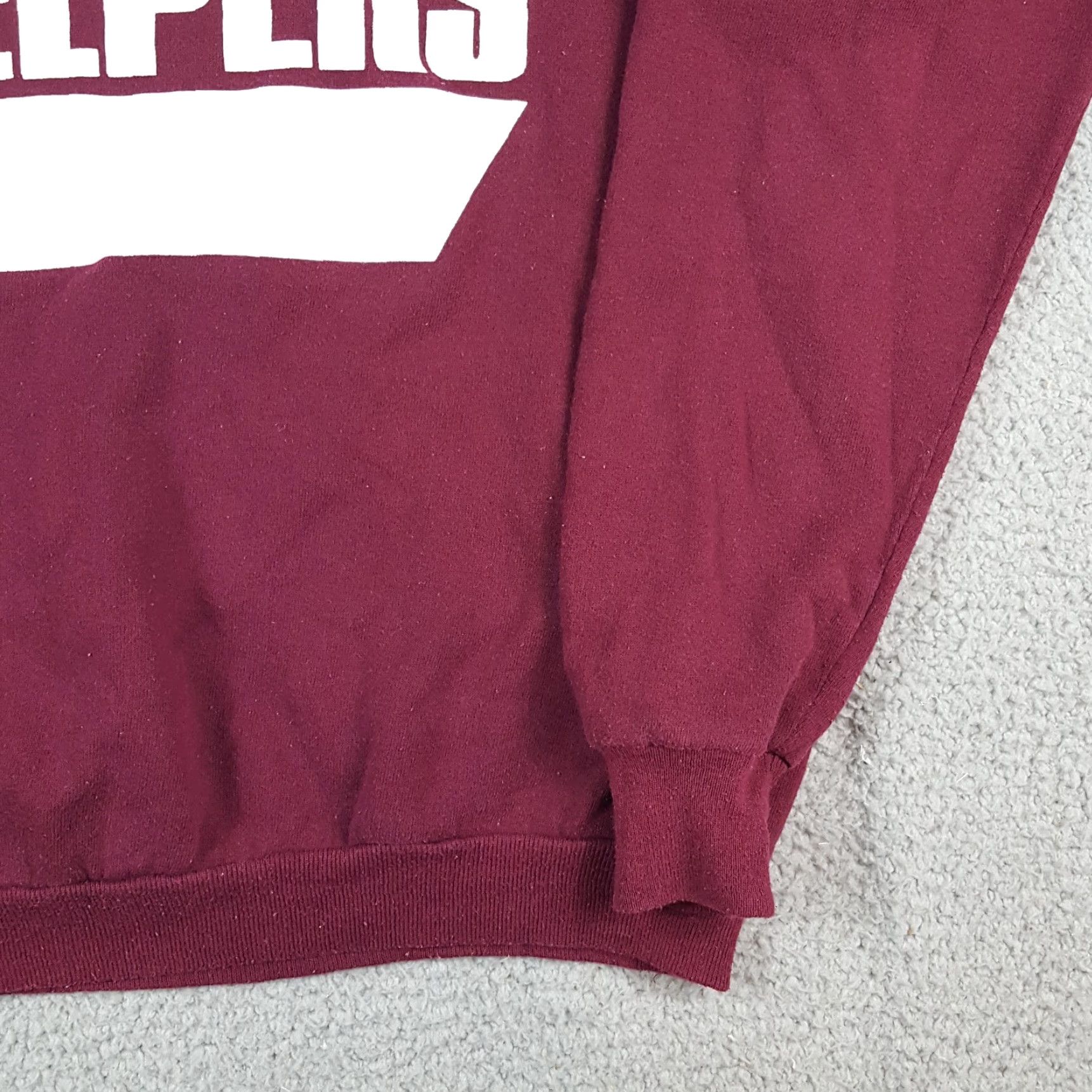 Jerzees VINTAGE Jerzees Sweatshirt 90s Pullover Crewneck XL Red Men Size US XL / EU 56 / 4 - 3 Thumbnail