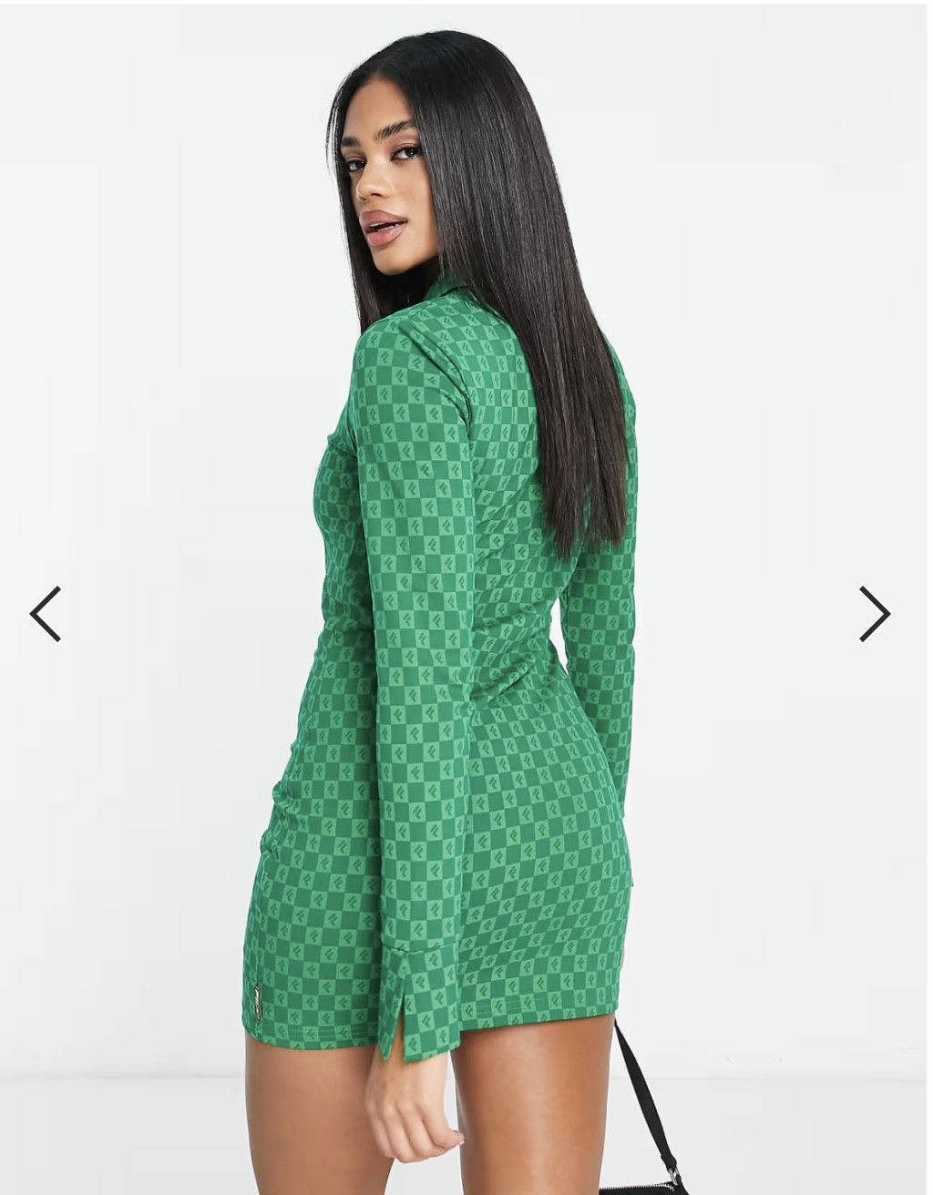 Fila Fila retro mini dress in green (L) Size L / US 10 / IT 46 - 2 Thumbnail