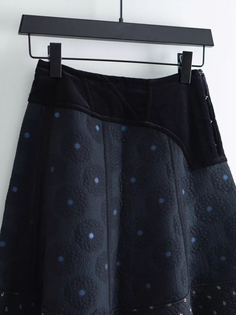 Comme des Garcons Comme des Garcons Velvet mosaic three-dimensional relief t Size S / US 4 / IT 40 - 6 Thumbnail