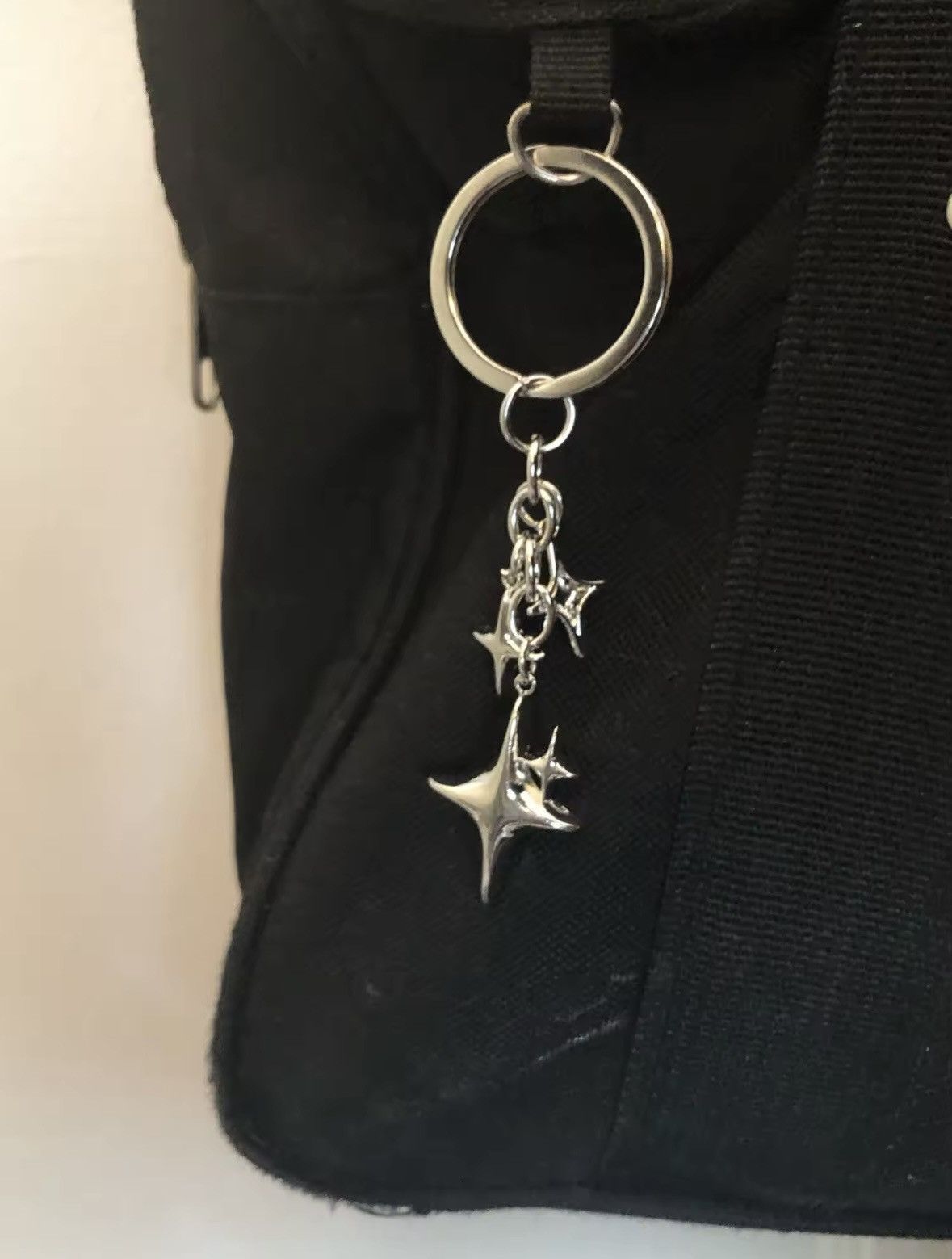 Designer Y2k keychain star moon metal Size ONE SIZE - 3 Thumbnail